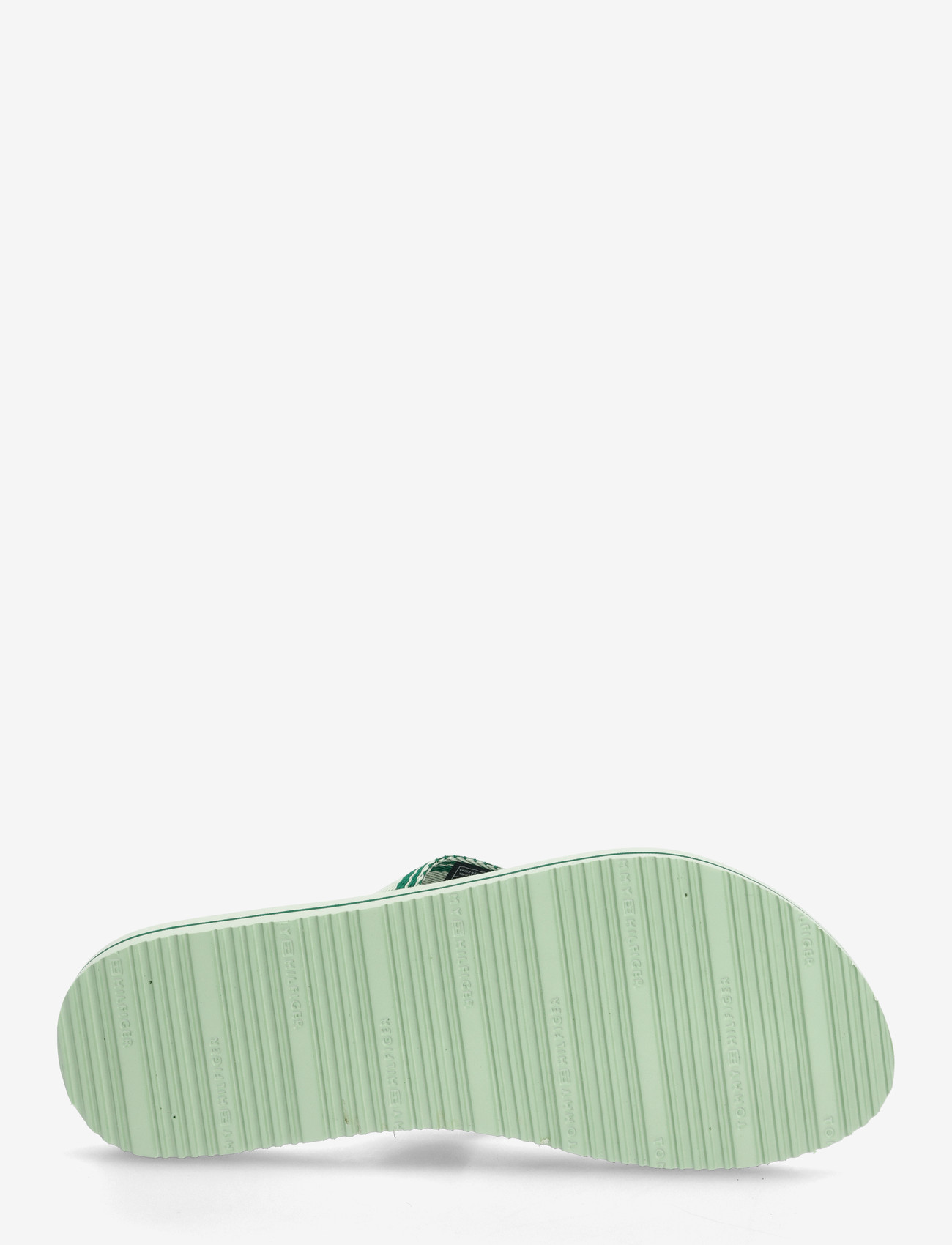 Tommy Hilfiger - TH WEBBING SUMMER SANDAL - flip flops - gentle jade - 4