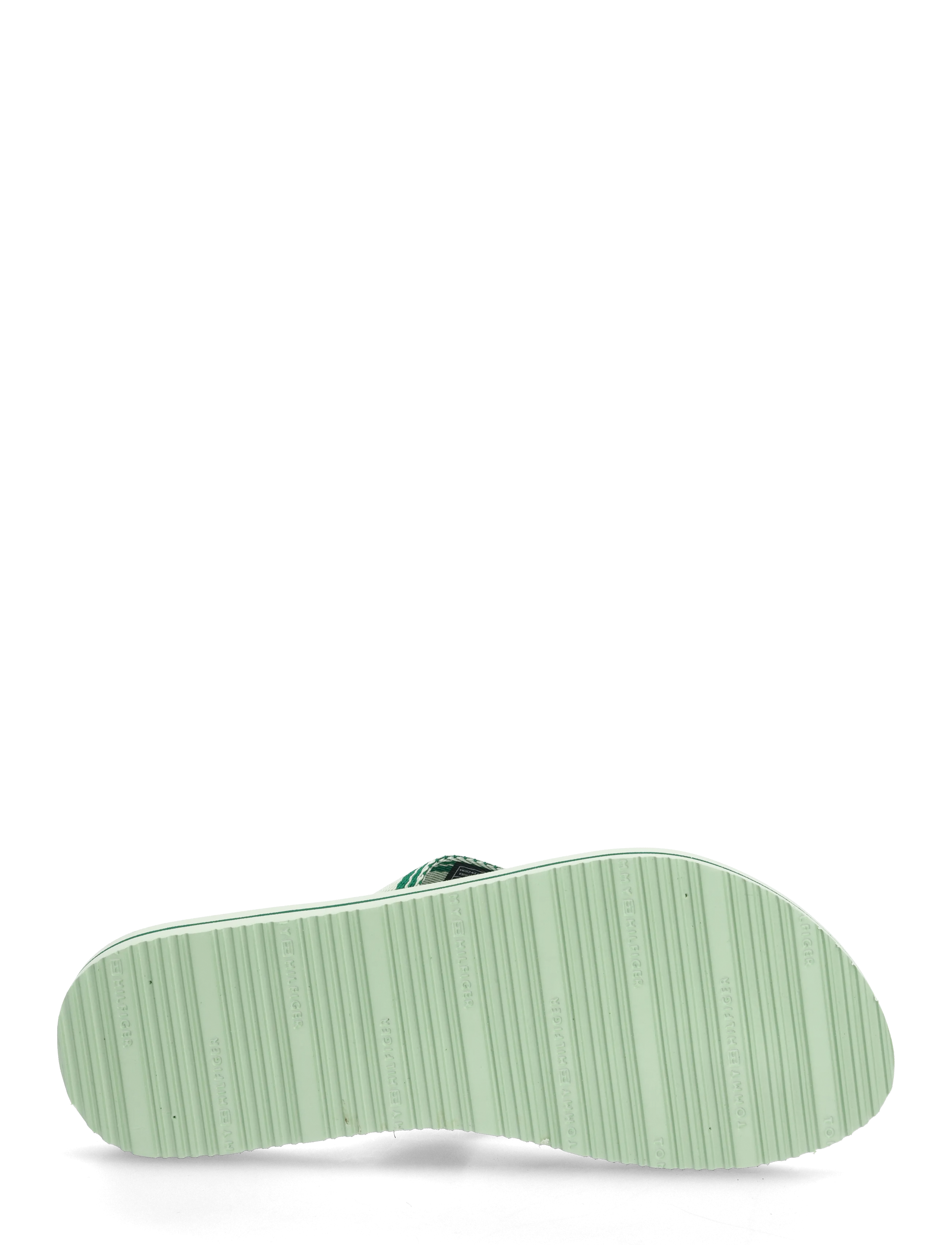 Tommy Hilfiger - TH WEBBING SUMMER SANDAL - flip flops - gentle jade - 4
