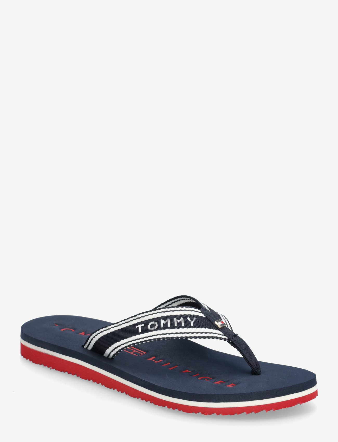 Tommy Hilfiger - TH WEBBING SUMMER SANDAL - flip flops - rwb - 0