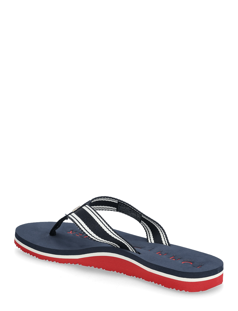 Tommy Hilfiger - TH WEBBING SUMMER SANDAL - plätud - rwb - 2