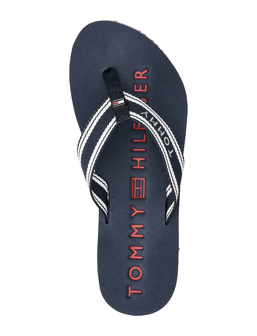 Tommy Hilfiger - TH WEBBING SUMMER SANDAL - plätud - rwb - 3