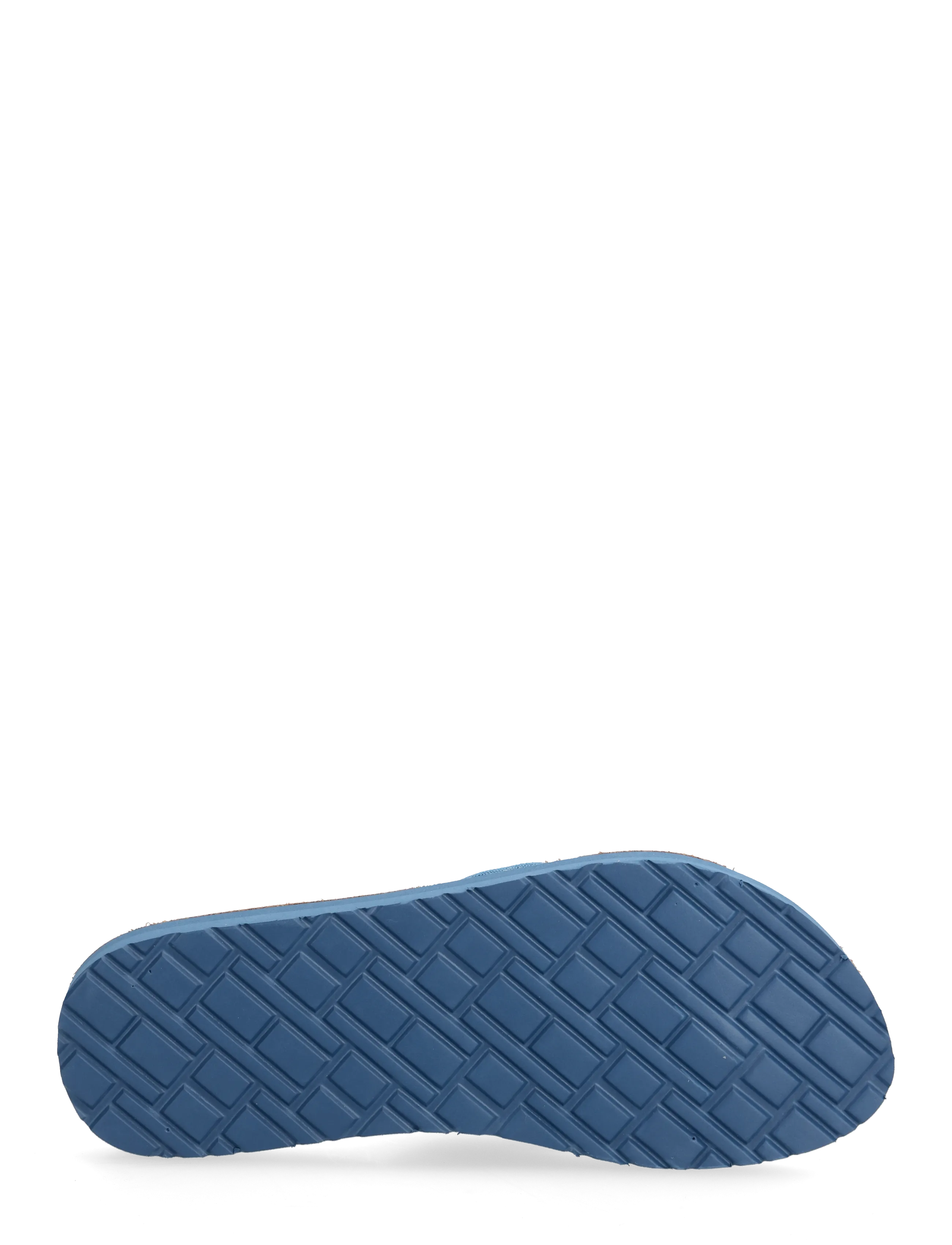 Tommy Hilfiger - TH LTR FOOTBED SUMMER SANDAL - flade sandaler - cobalt steel - 4