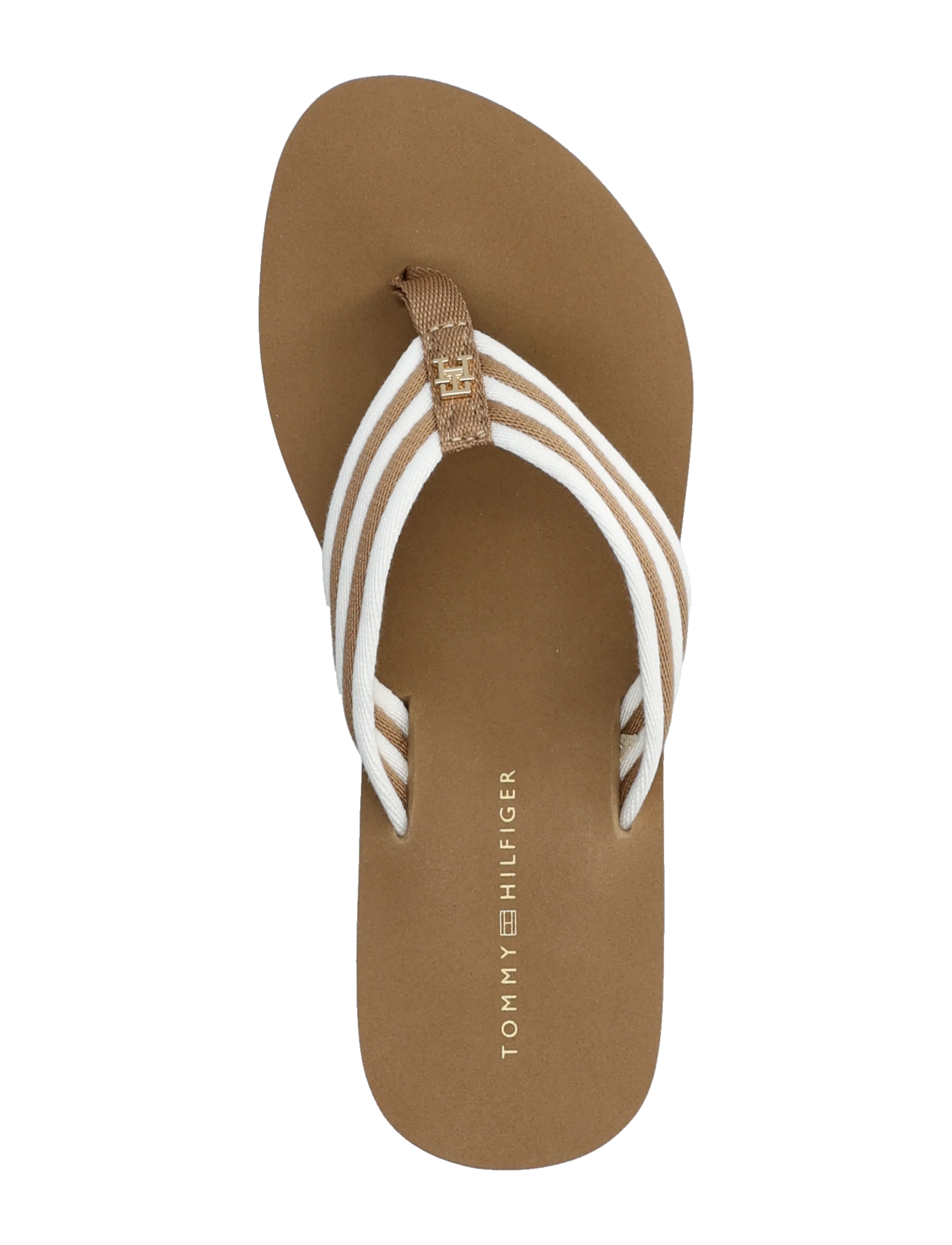 Tommy Hilfiger - TH STRIPE SUMMER SANDAL - plätud - safari canvas - 3