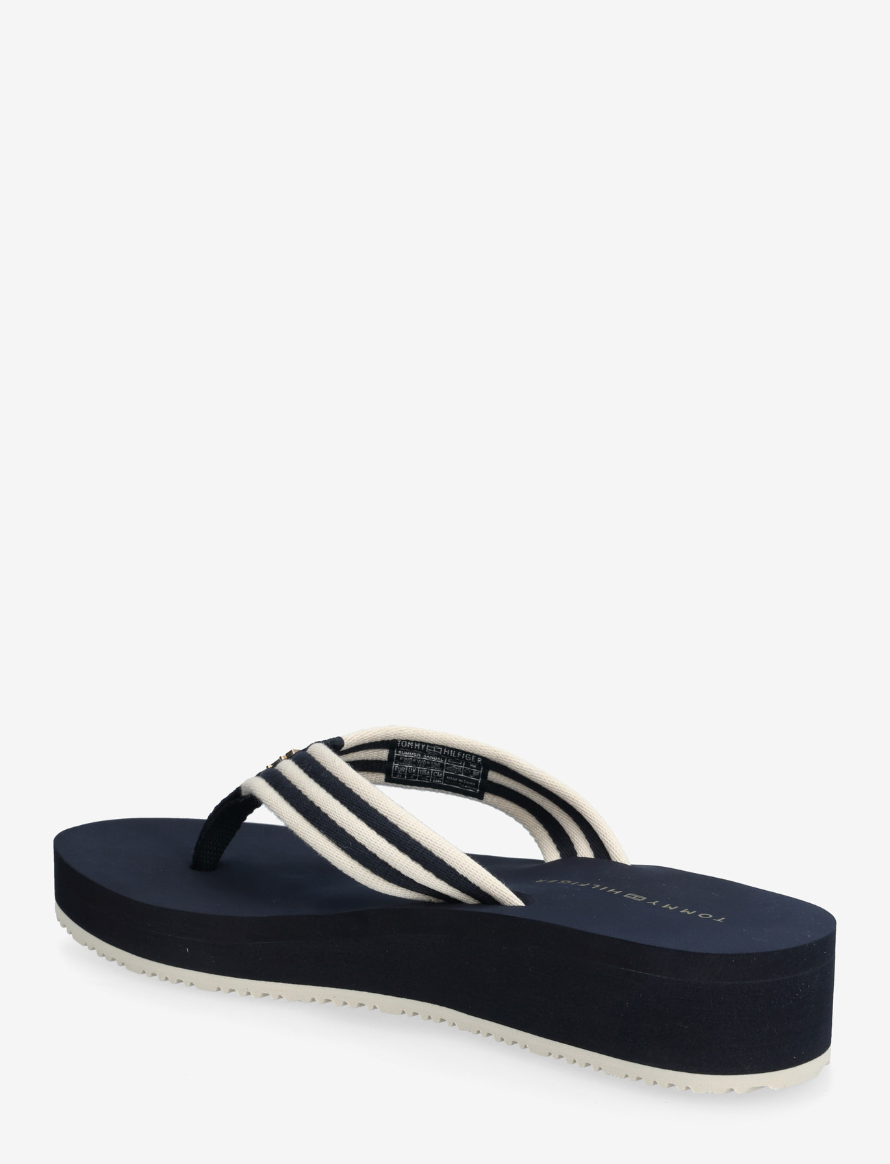 Tommy Hilfiger - TH STRIPE SUMMER SANDAL - klipklapper - space blue - 2