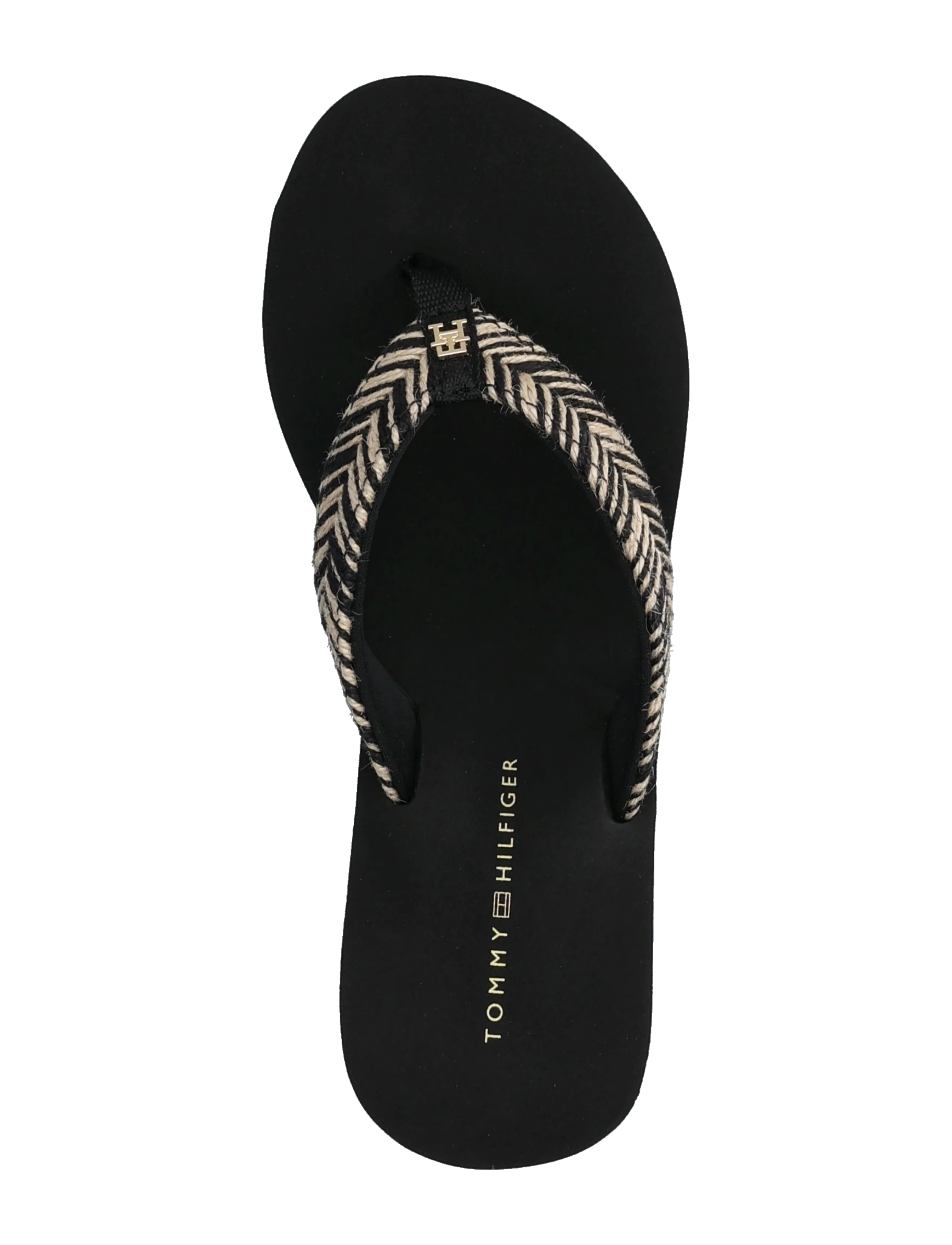 Tommy Hilfiger - TH ROPE SUMMER SANDAL - platformsandaler - black - 3