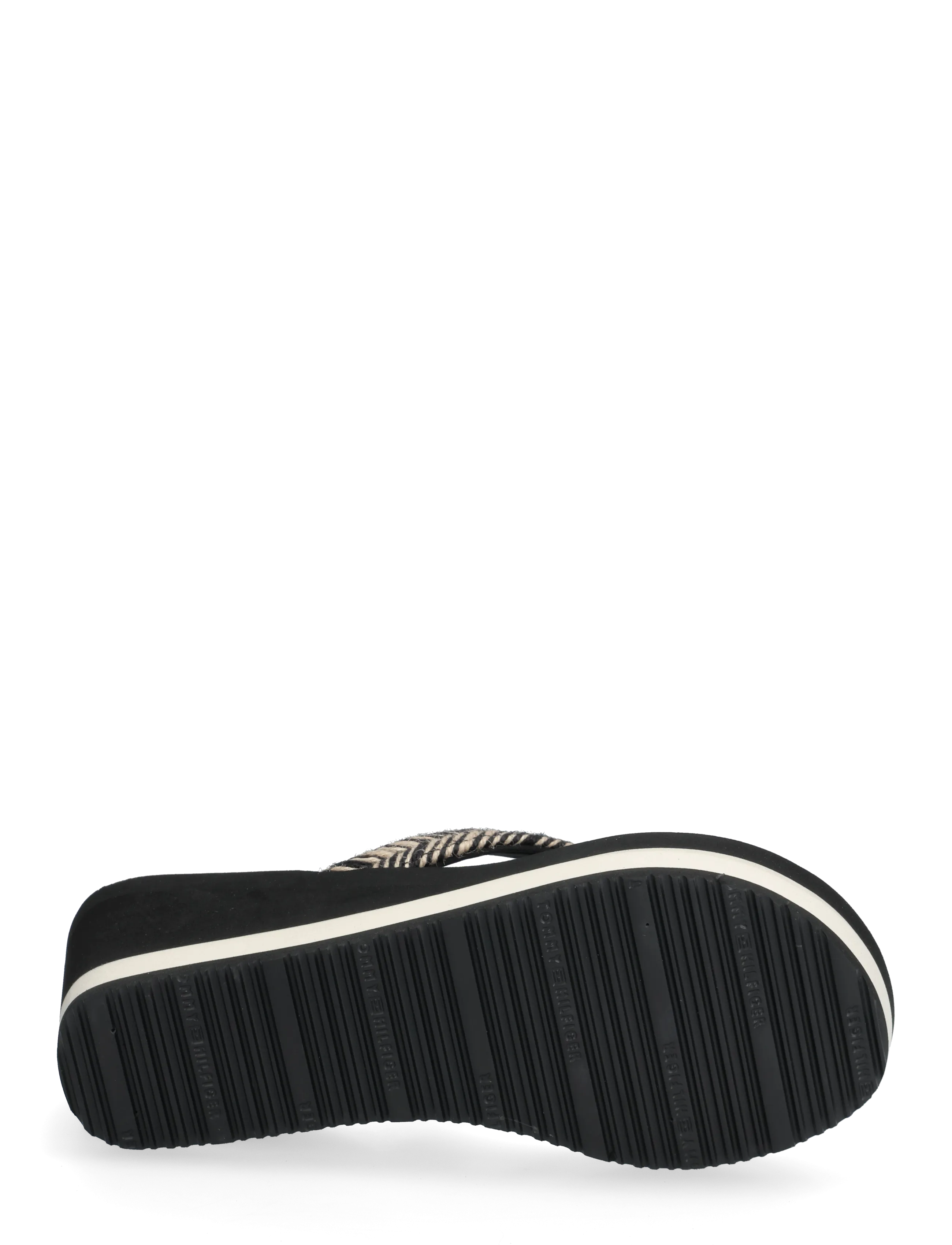Tommy Hilfiger - TH ROPE SUMMER SANDAL - platformsandaler - black - 4