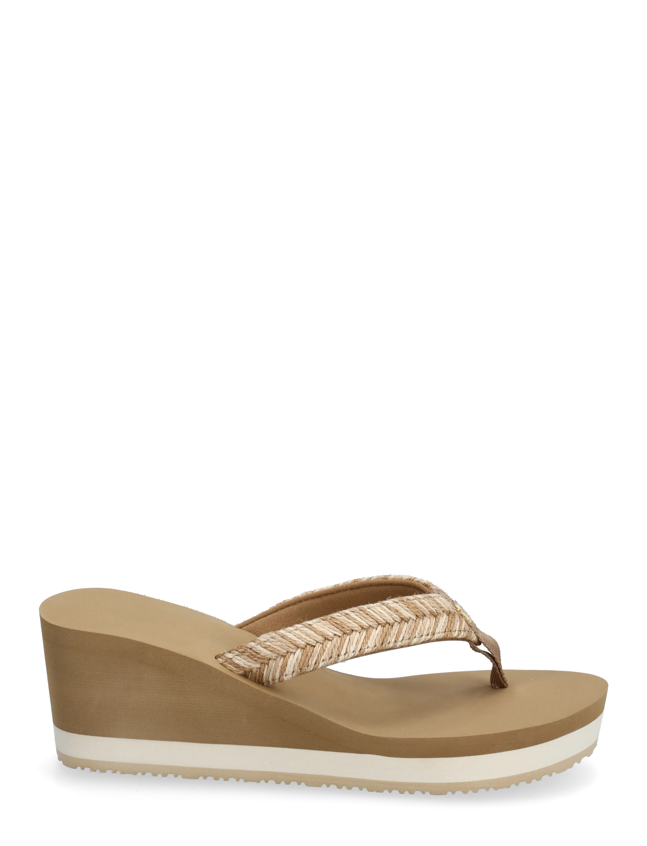 Tommy Hilfiger - TH ROPE SUMMER SANDAL - platformsandaler - safari canvas - 2