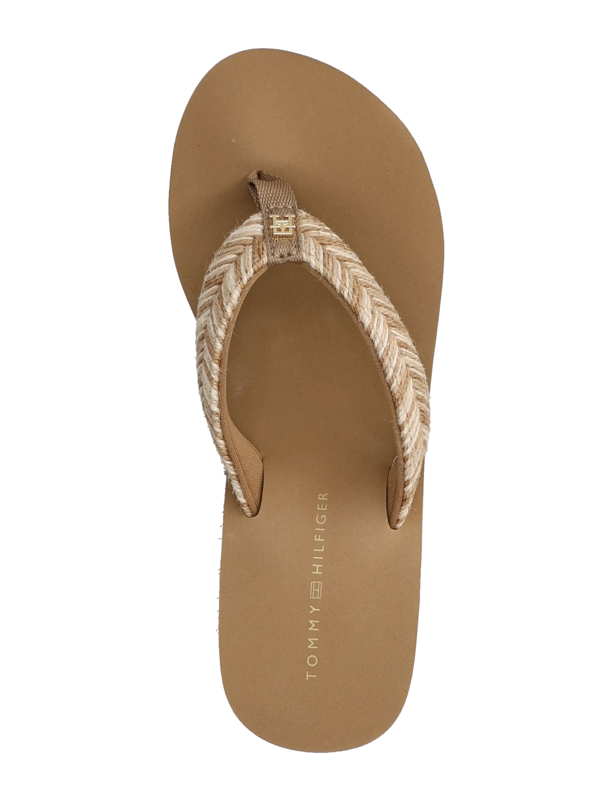Tommy Hilfiger - TH ROPE SUMMER SANDAL - platformsandaler - safari canvas - 3