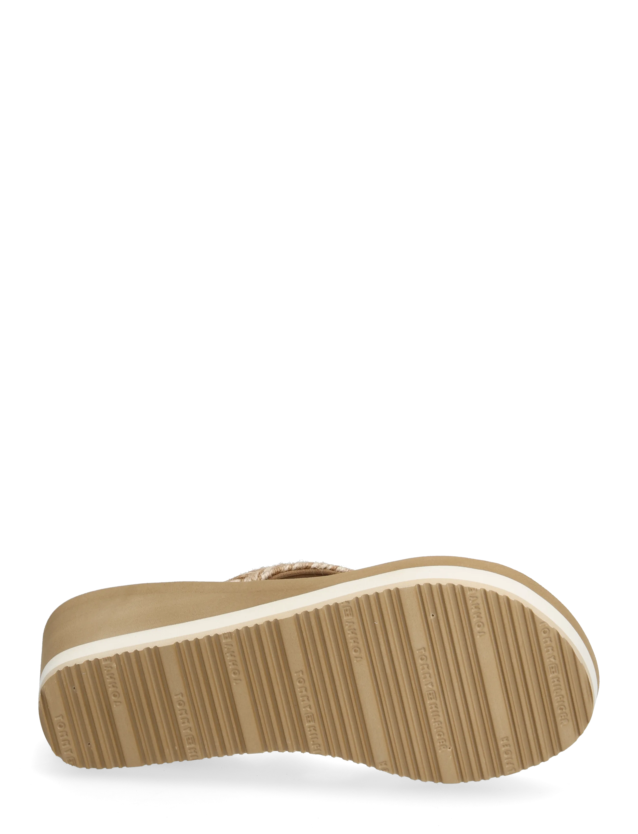 Tommy Hilfiger - TH ROPE SUMMER SANDAL - platformsandaler - safari canvas - 4