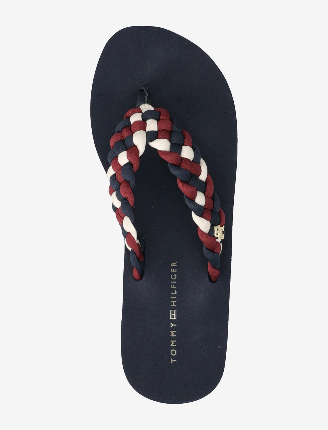 Tommy Hilfiger - TH WEDGE BRAIDED SUMMER SANDAL - platåsandaler - rwb - 3