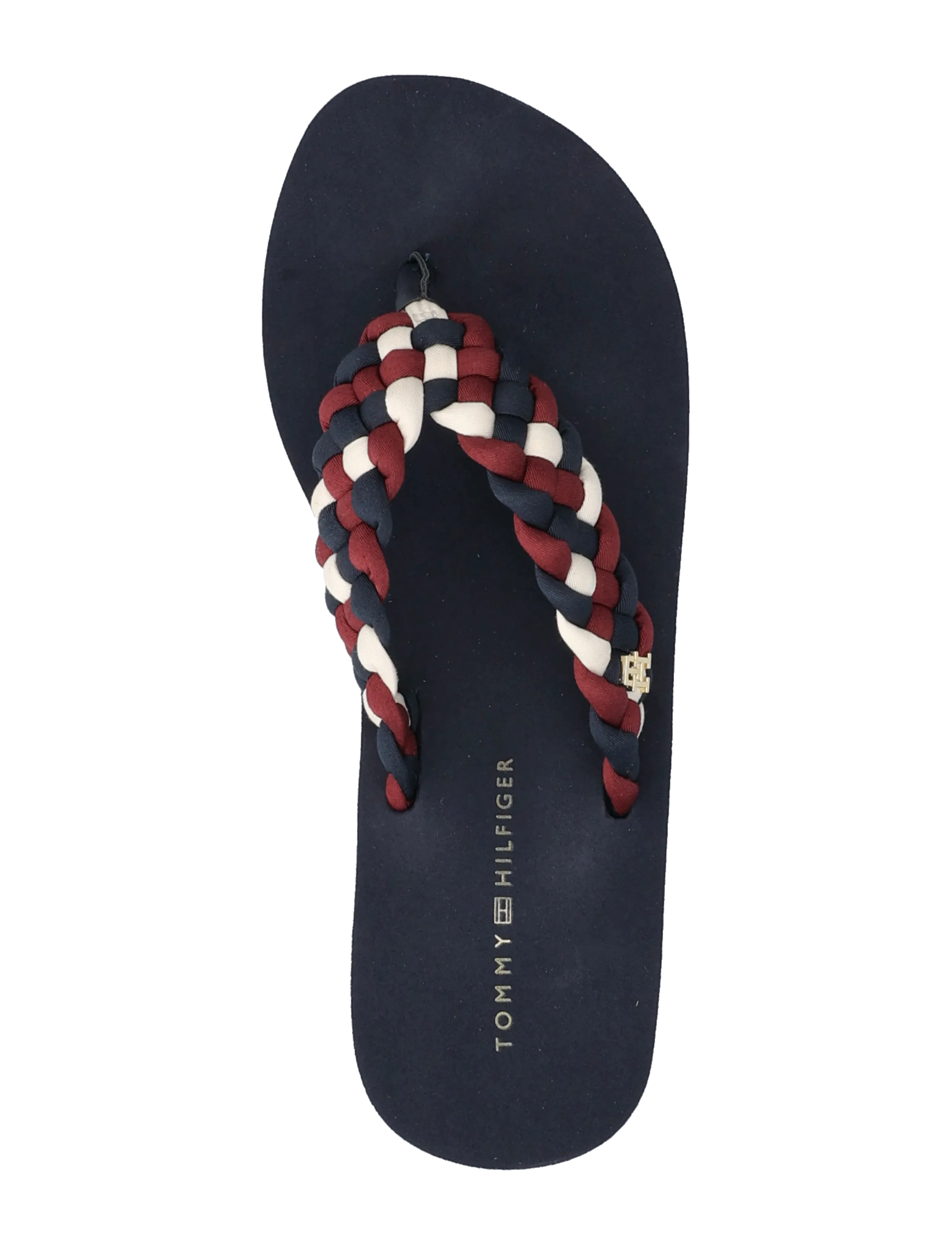 Tommy Hilfiger - TH WEDGE BRAIDED SUMMER SANDAL - platformsandaler - rwb - 3