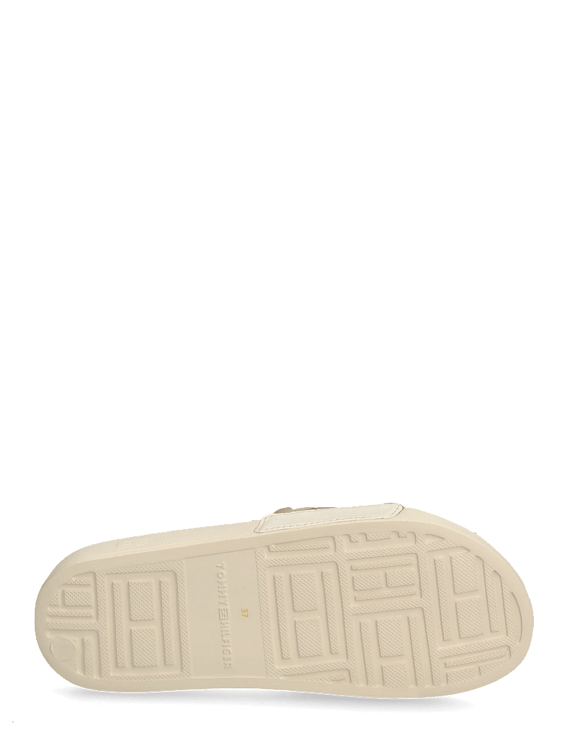 Tommy Hilfiger - TH BRAIDED POOL SLIDE - badeschuhe - soft cream classic beige - 4
