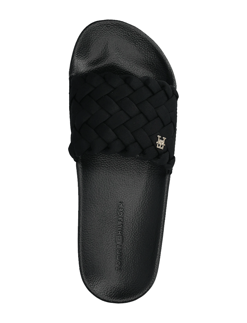 Tommy Hilfiger - TH BRAIDED POOL SLIDE - basseiniplätud - black - 3