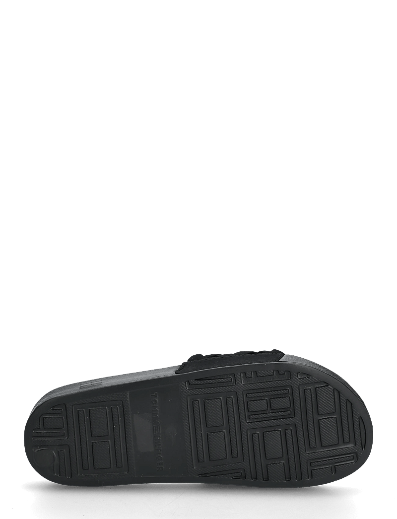 Tommy Hilfiger - TH BRAIDED POOL SLIDE - basseiniplätud - black - 4
