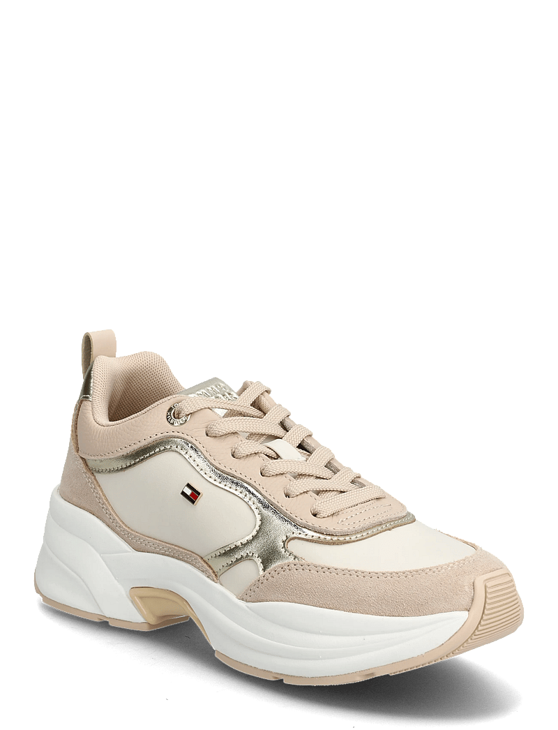 Tommy Hilfiger - TH CHUNKY RUNNER METALLIC - confirmation - gold soft cream misty blush - 0