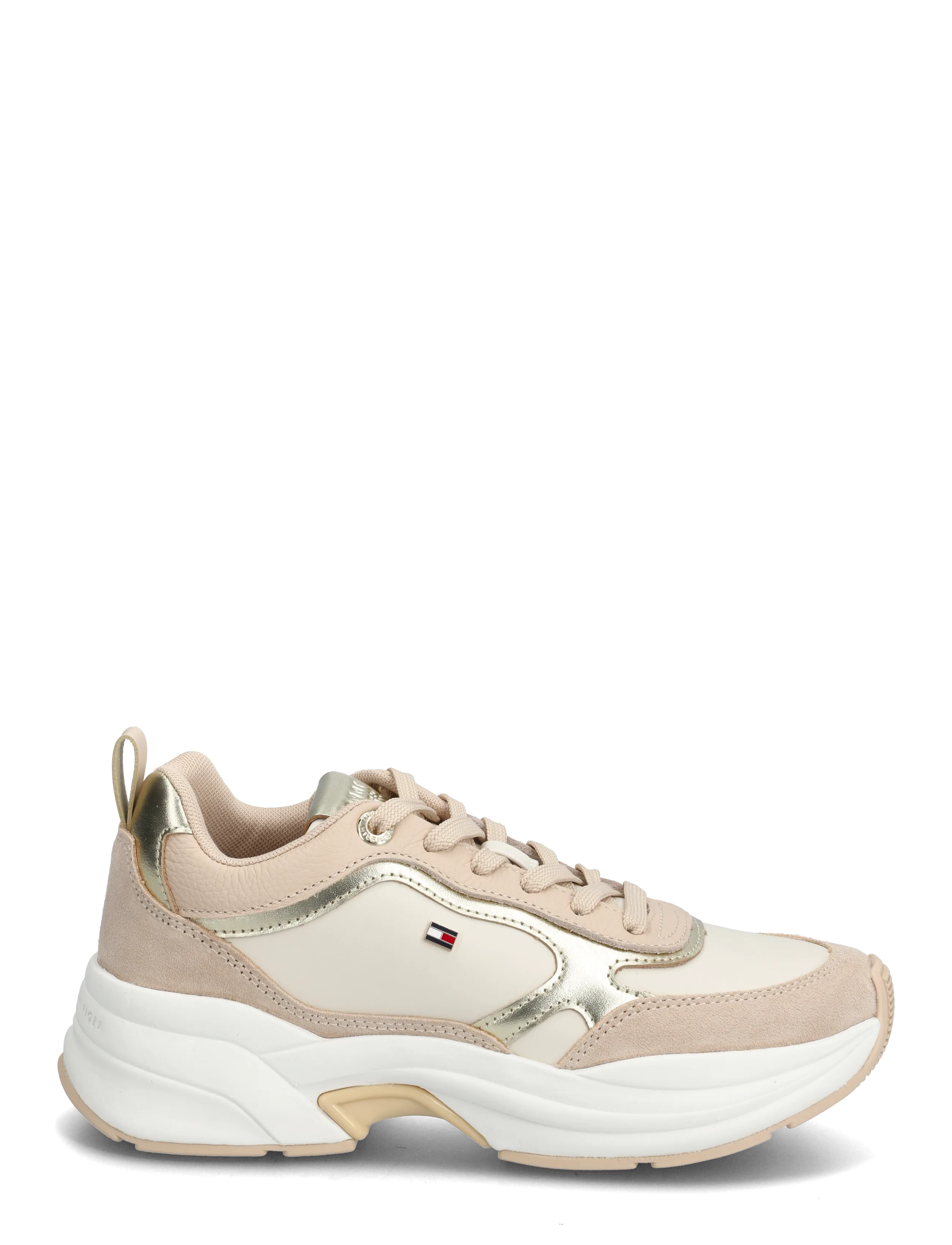 Tommy Hilfiger - TH CHUNKY RUNNER  METALLIC - confirmation - gold soft cream misty blush - 1