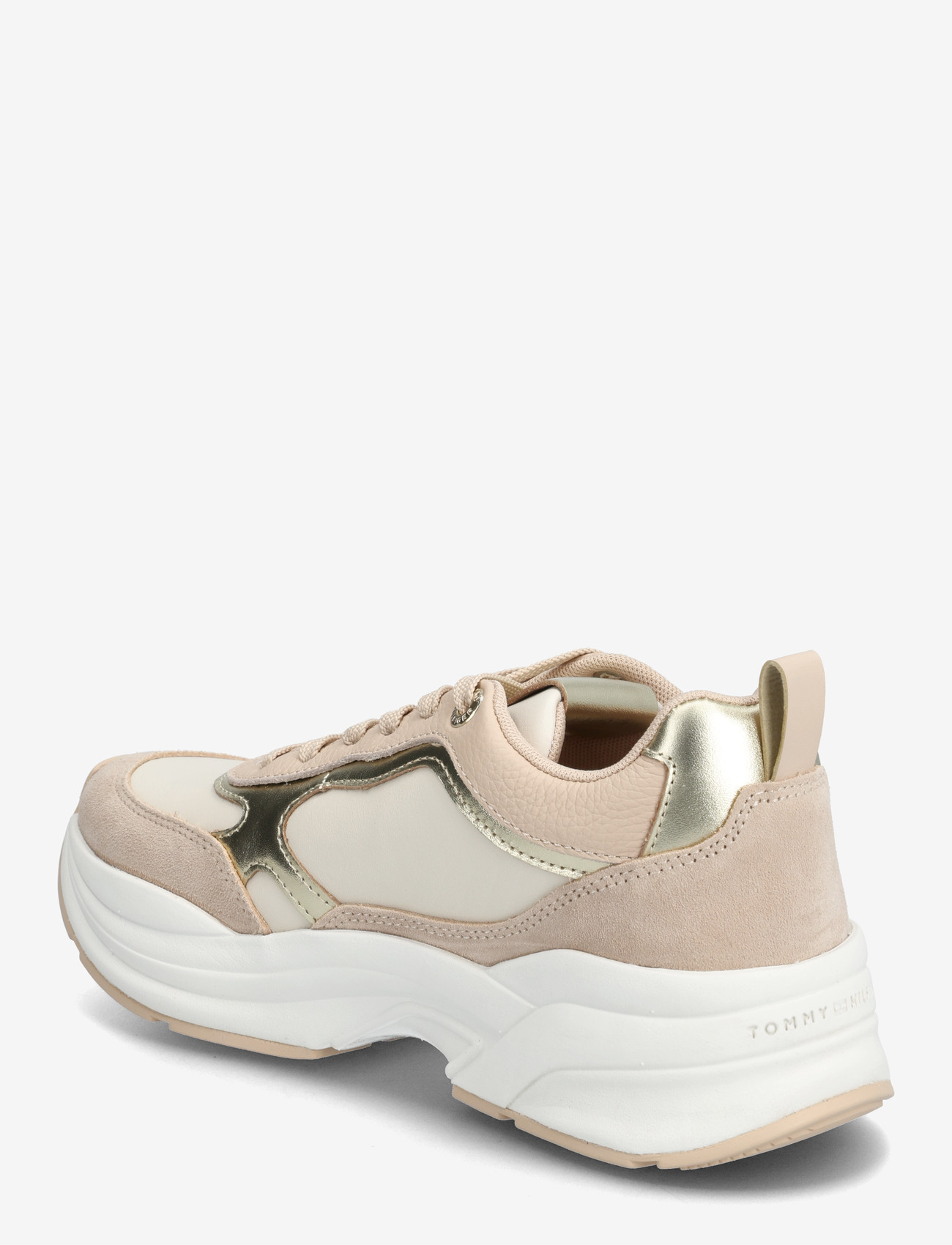 Tommy Hilfiger - TH CHUNKY RUNNER  METALLIC - låga sneakers - gold soft cream misty blush - 2