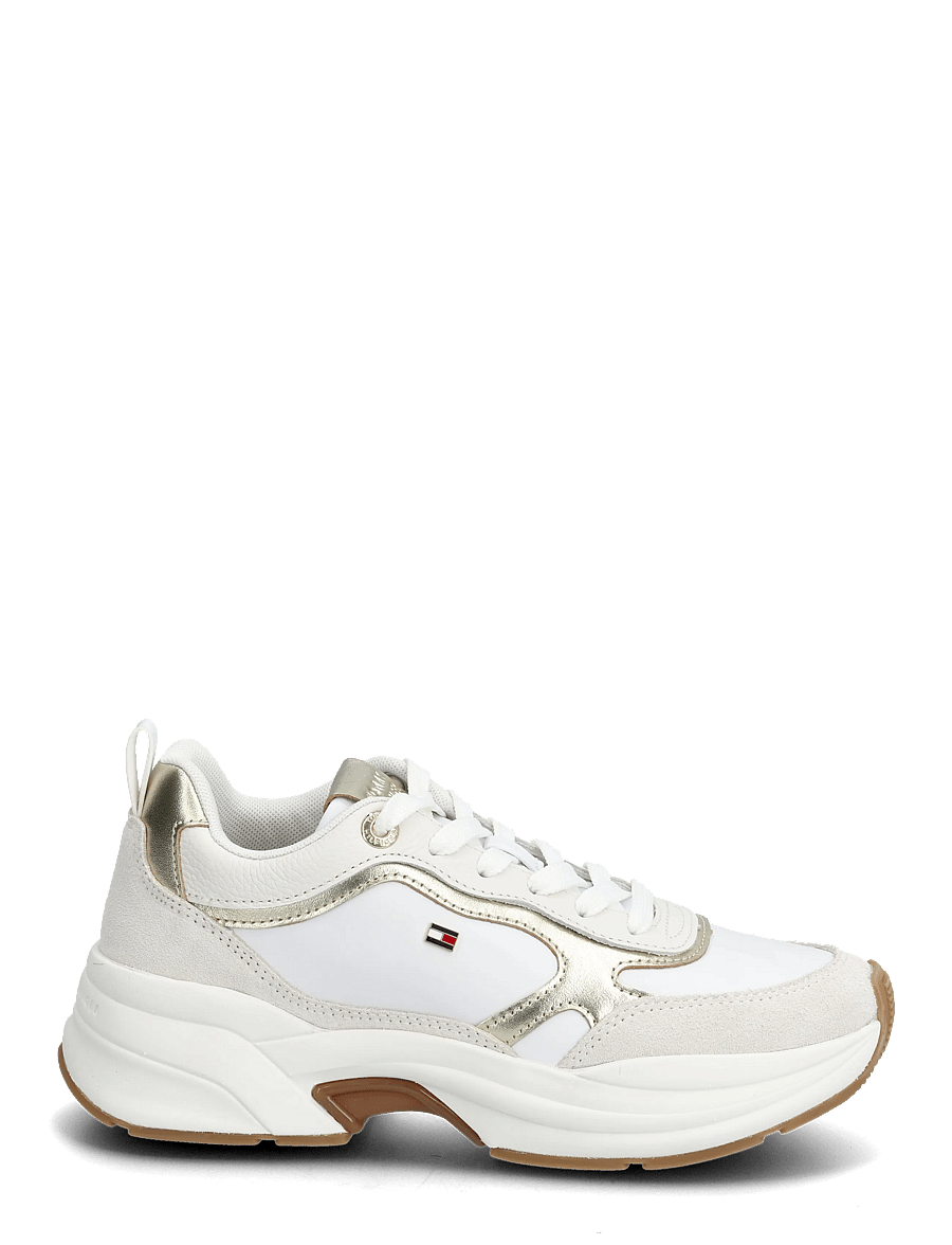 Tommy Hilfiger - TH CHUNKY RUNNER METALLIC - confirmation - gold white ecru - 1