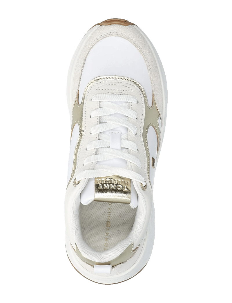 Tommy Hilfiger - TH CHUNKY RUNNER METALLIC - konfirmation - gold white ecru - 3