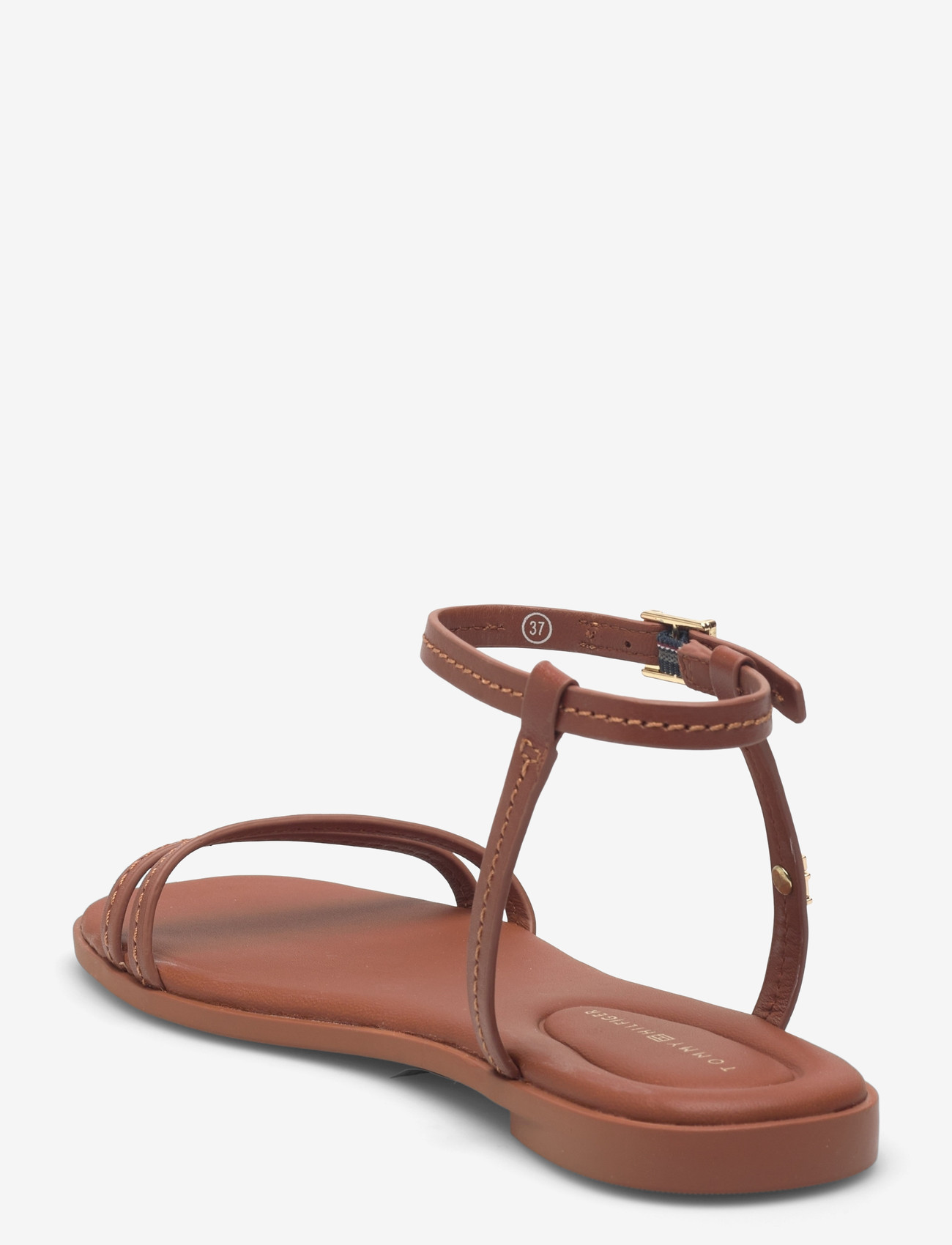 Tommy Hilfiger - FLAT SANDAL STITCHING - flade sandaler - warm bronze - 2