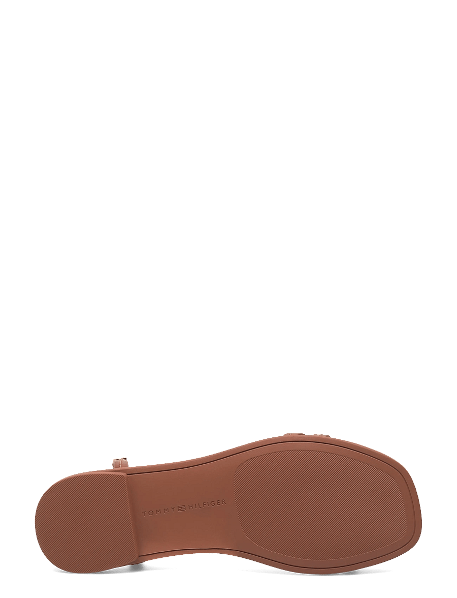 Tommy Hilfiger - FLAT SANDAL STITCHING - madalad sandaalid - warm bronze - 4