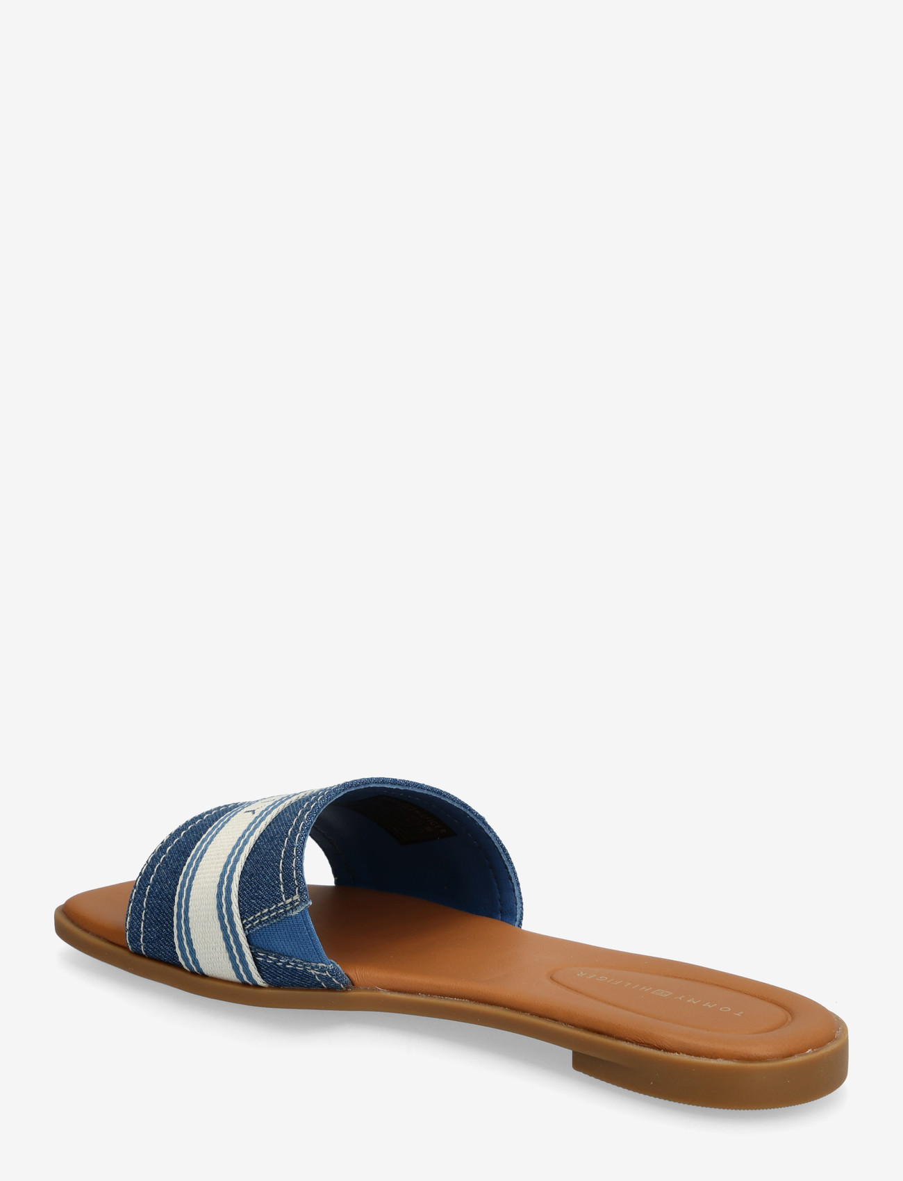 Tommy Hilfiger - FLAT MULE WEBBING - flade sandaler - denim - 2