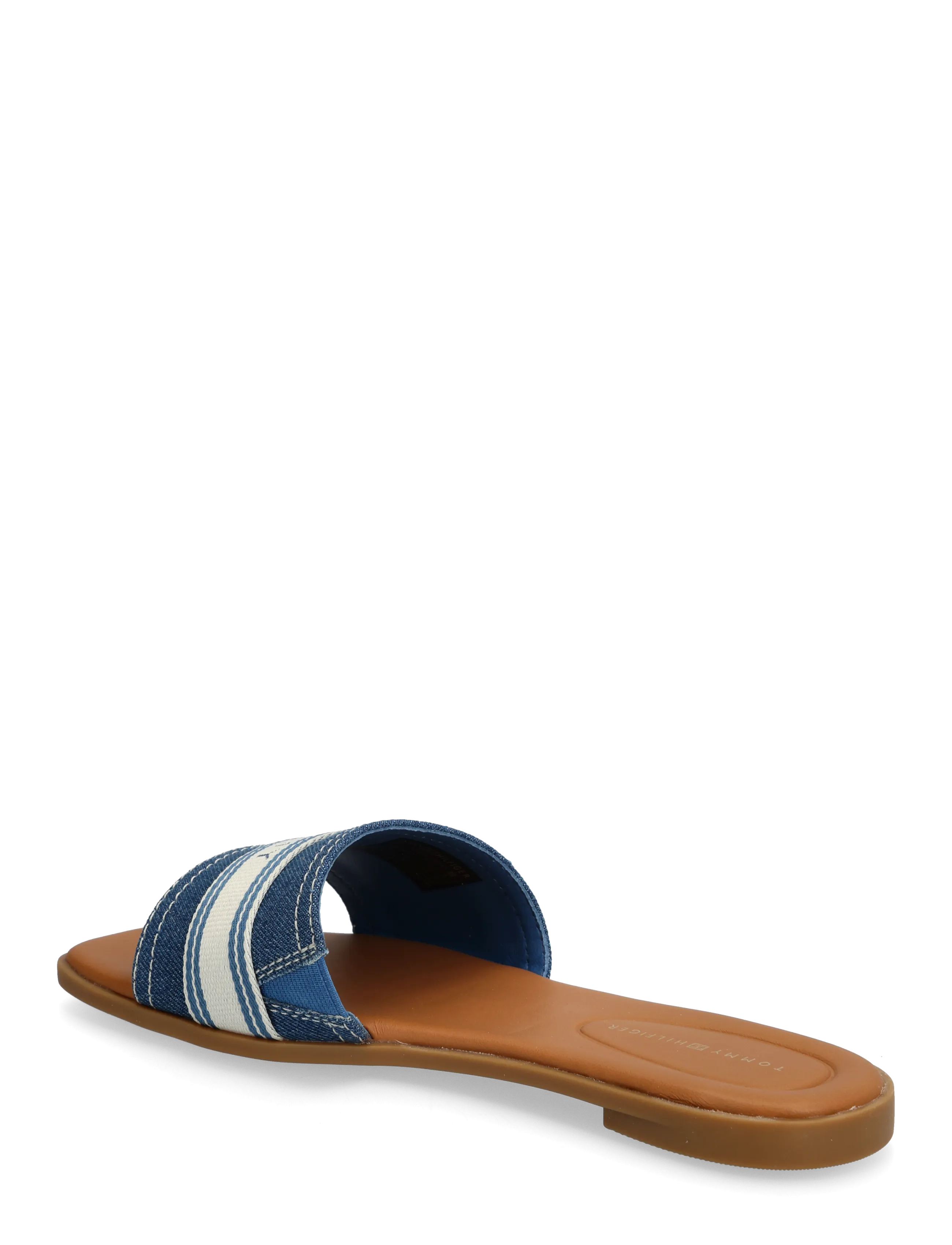 Tommy Hilfiger - FLAT MULE WEBBING - denim - 2