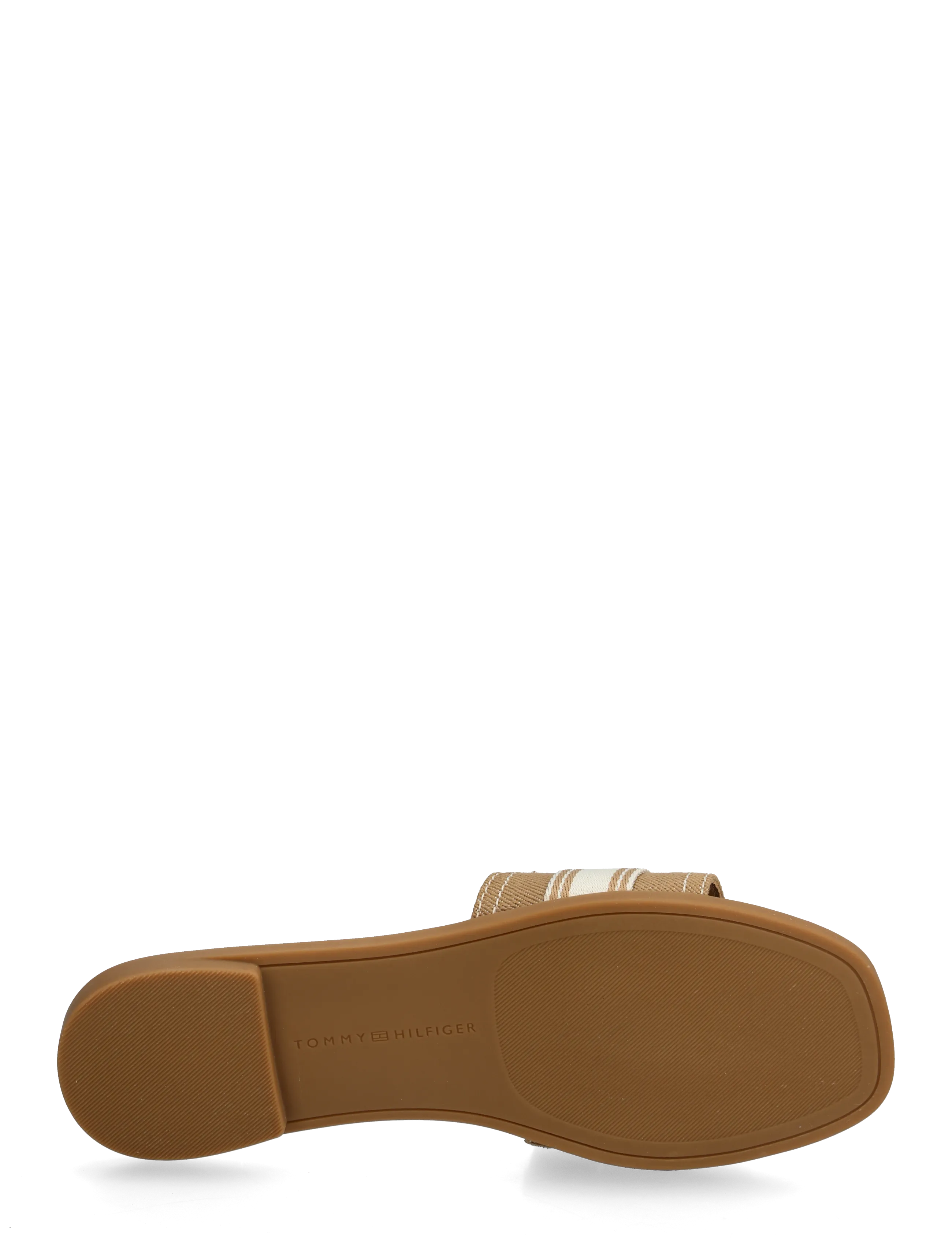 Tommy Hilfiger - FLAT MULE WEBBING - kontsata sandaalid - safari canvas - 4