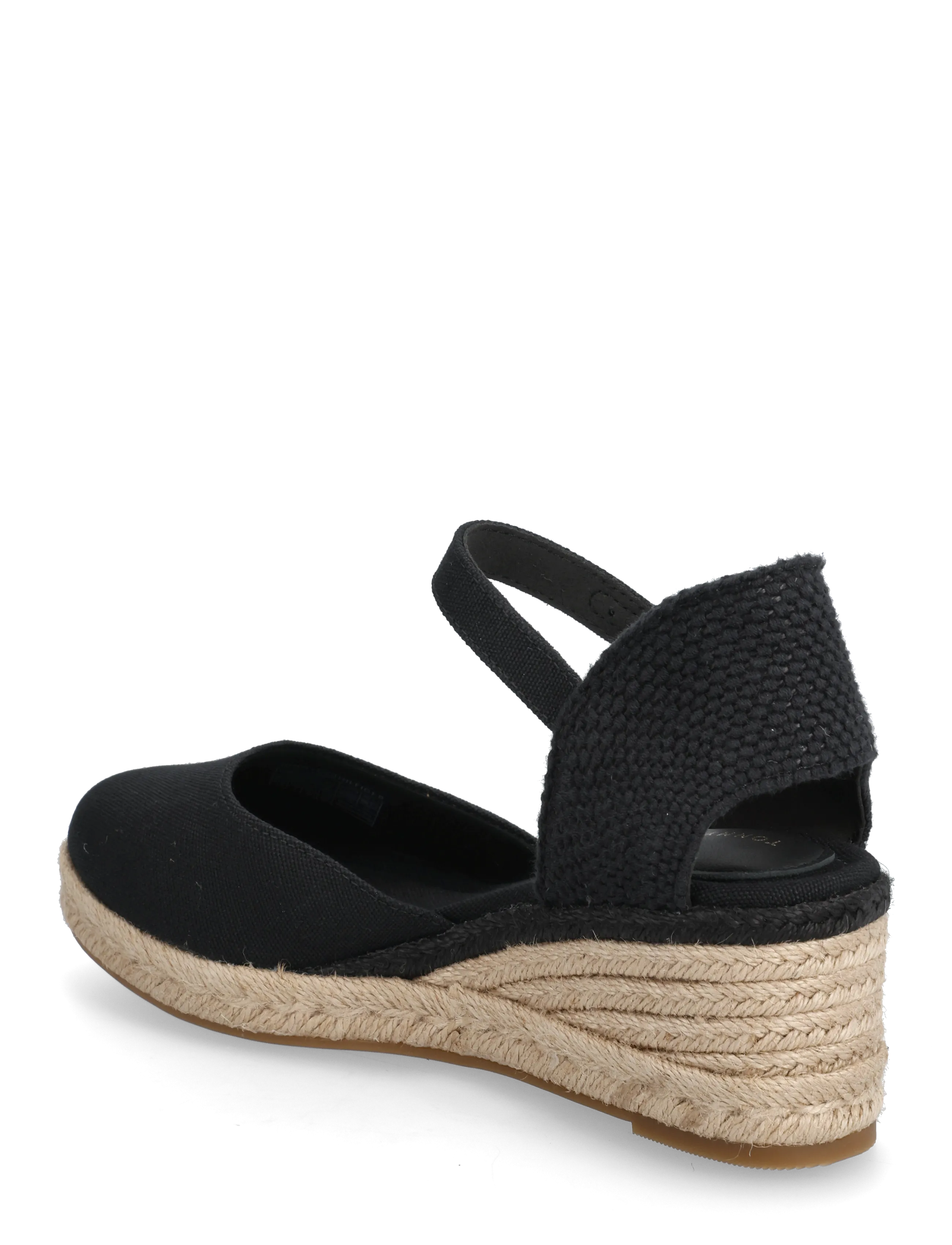 Tommy Hilfiger - MID WEDGE ESPAD CLOSED TOE - konfirmatsioon - black - 2