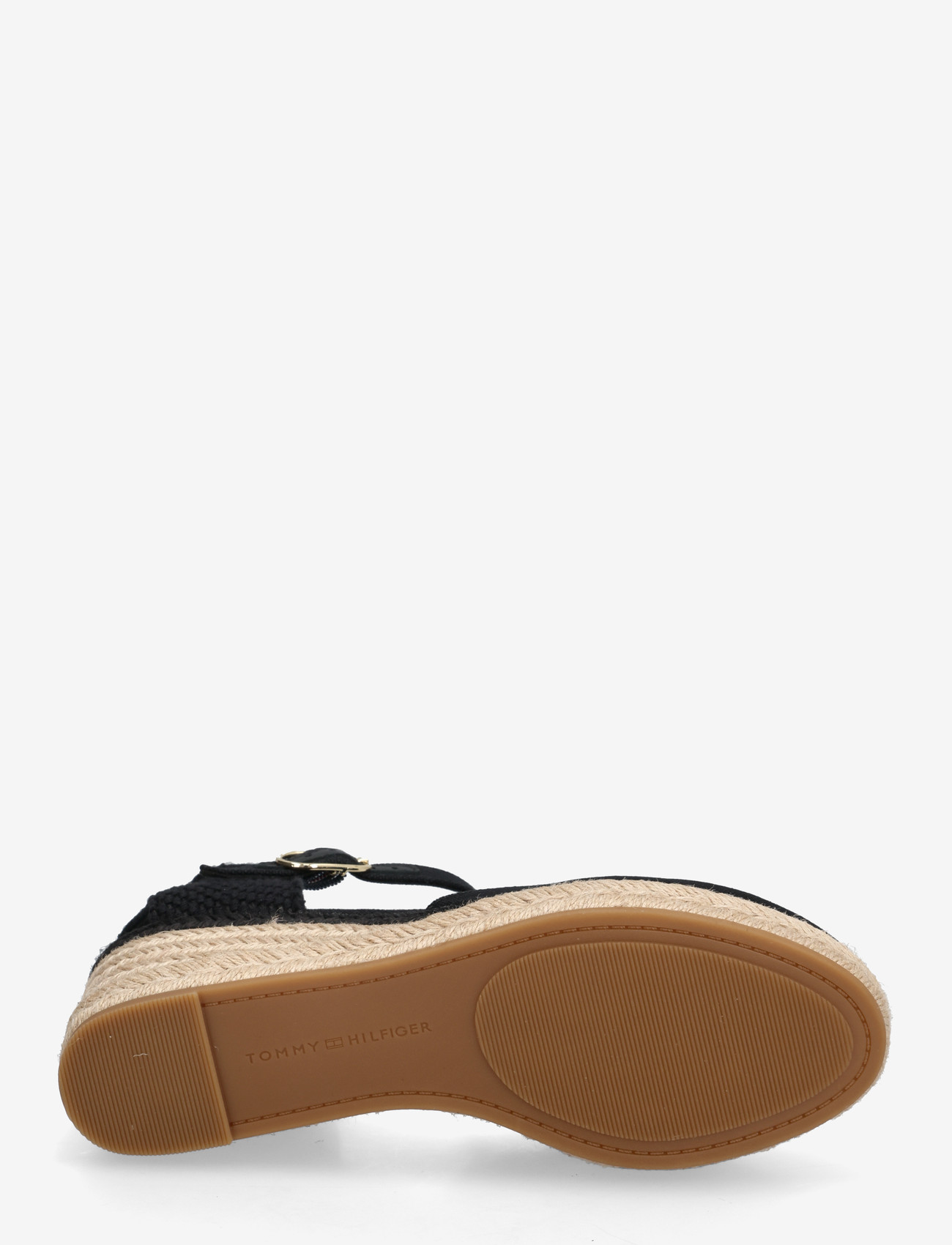 Tommy Hilfiger - MID WEDGE ESPAD CLOSED TOE - confirmation - black - 4
