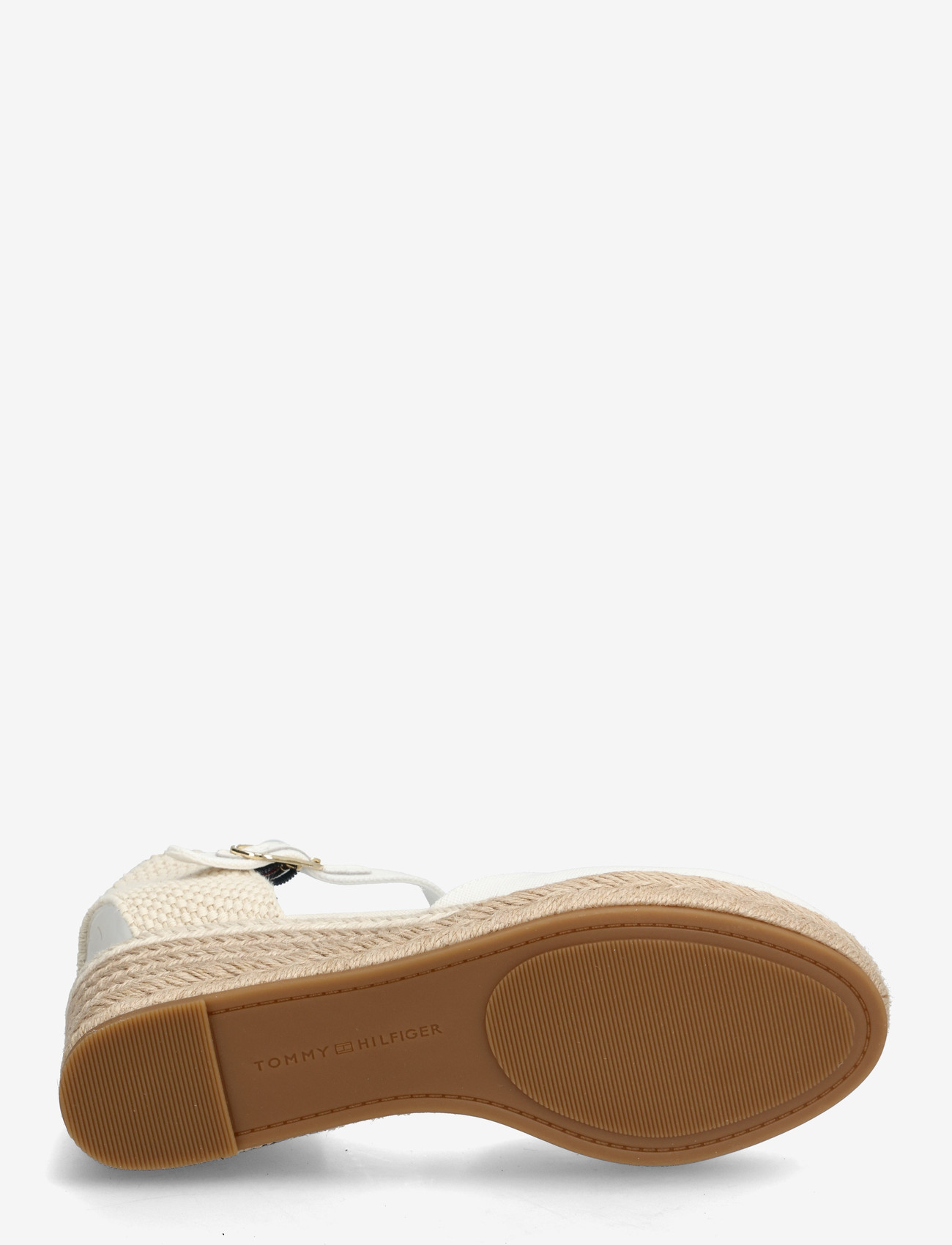 Tommy Hilfiger - MID WEDGE ESPAD CLOSED TOE - konfirmatsioon - ecru - 4