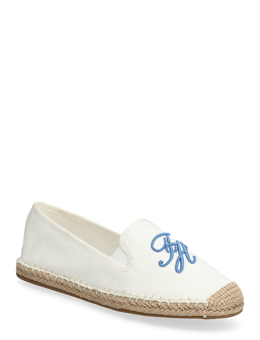 Tommy Hilfiger - TH SCRIPT SUMMER ESPADRILLE - espadrilles - ecru - 0