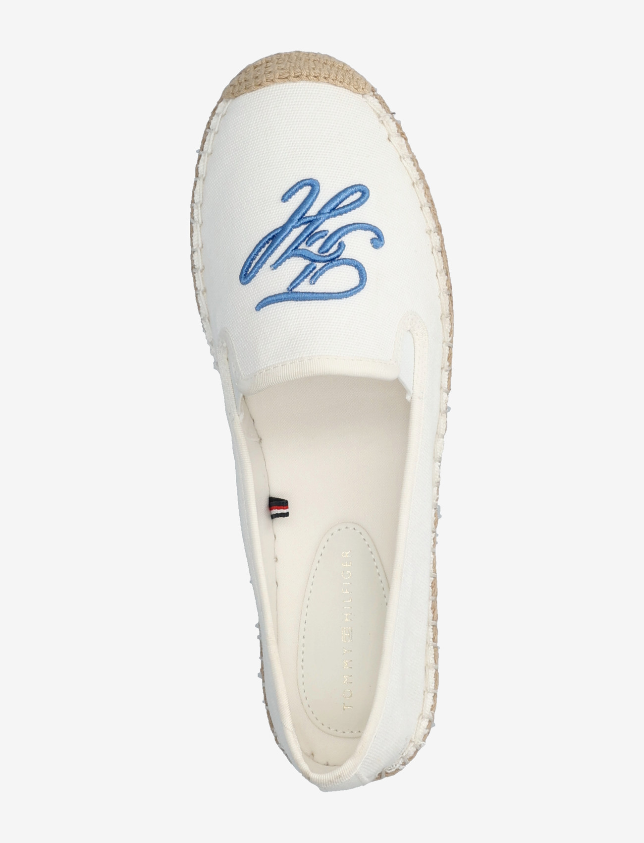 Tommy Hilfiger - TH SCRIPT SUMMER ESPADRILLE - espadrillos - ecru - 3