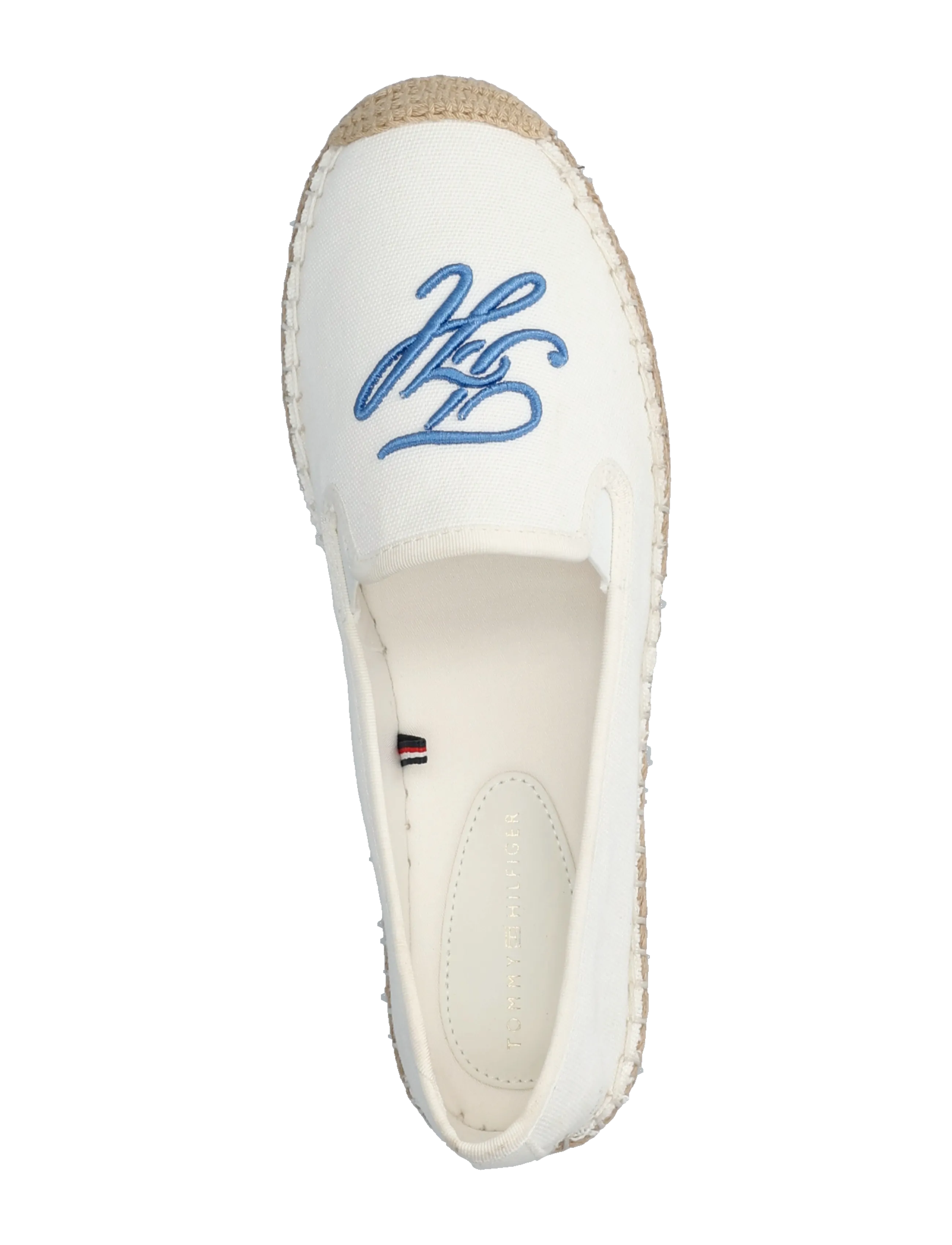 Tommy Hilfiger - TH SCRIPT SUMMER ESPADRILLE - espadrilles - ecru - 3