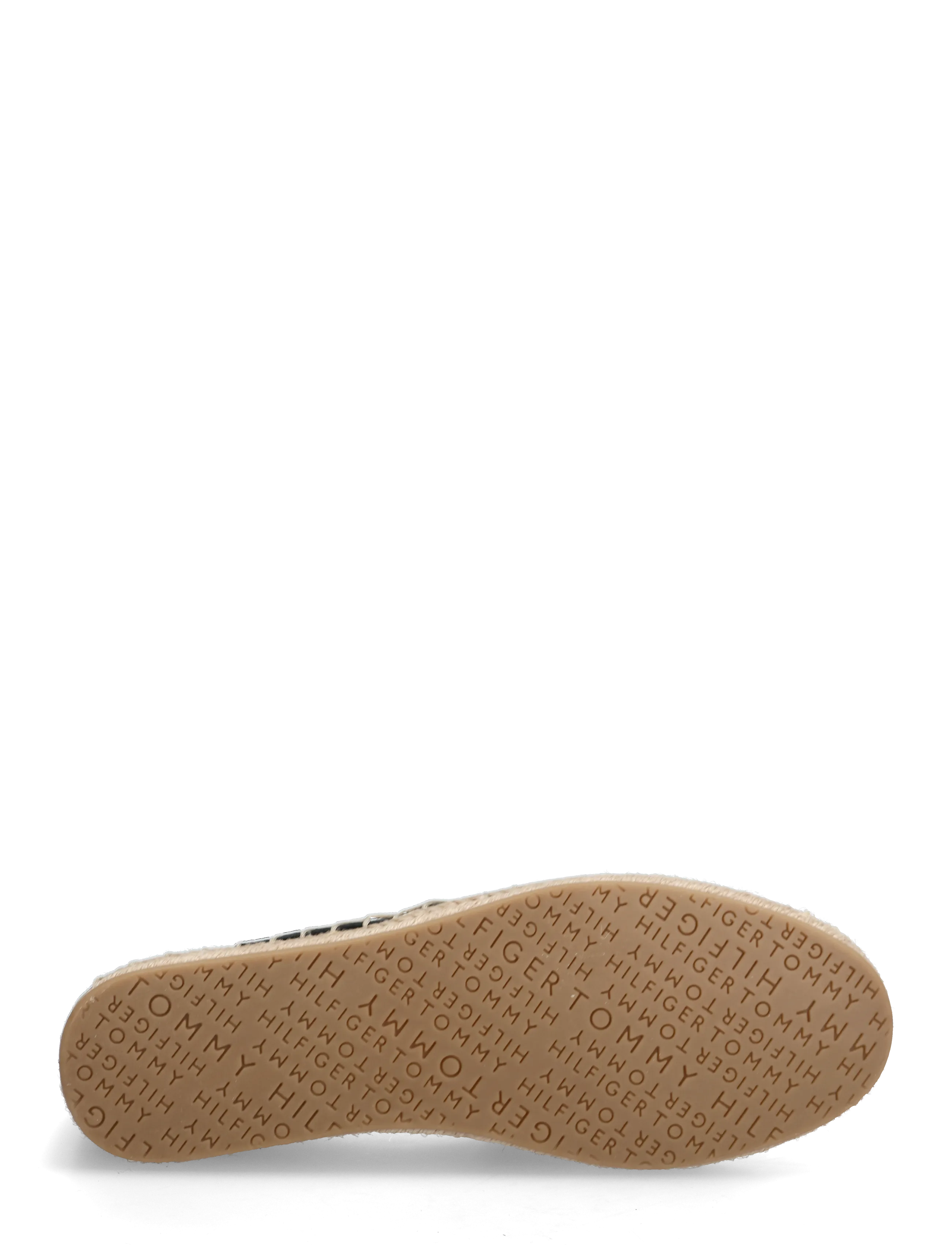 Tommy Hilfiger - TH LOGO LEATHER ESPADRILLE - espadrilles - black - 4