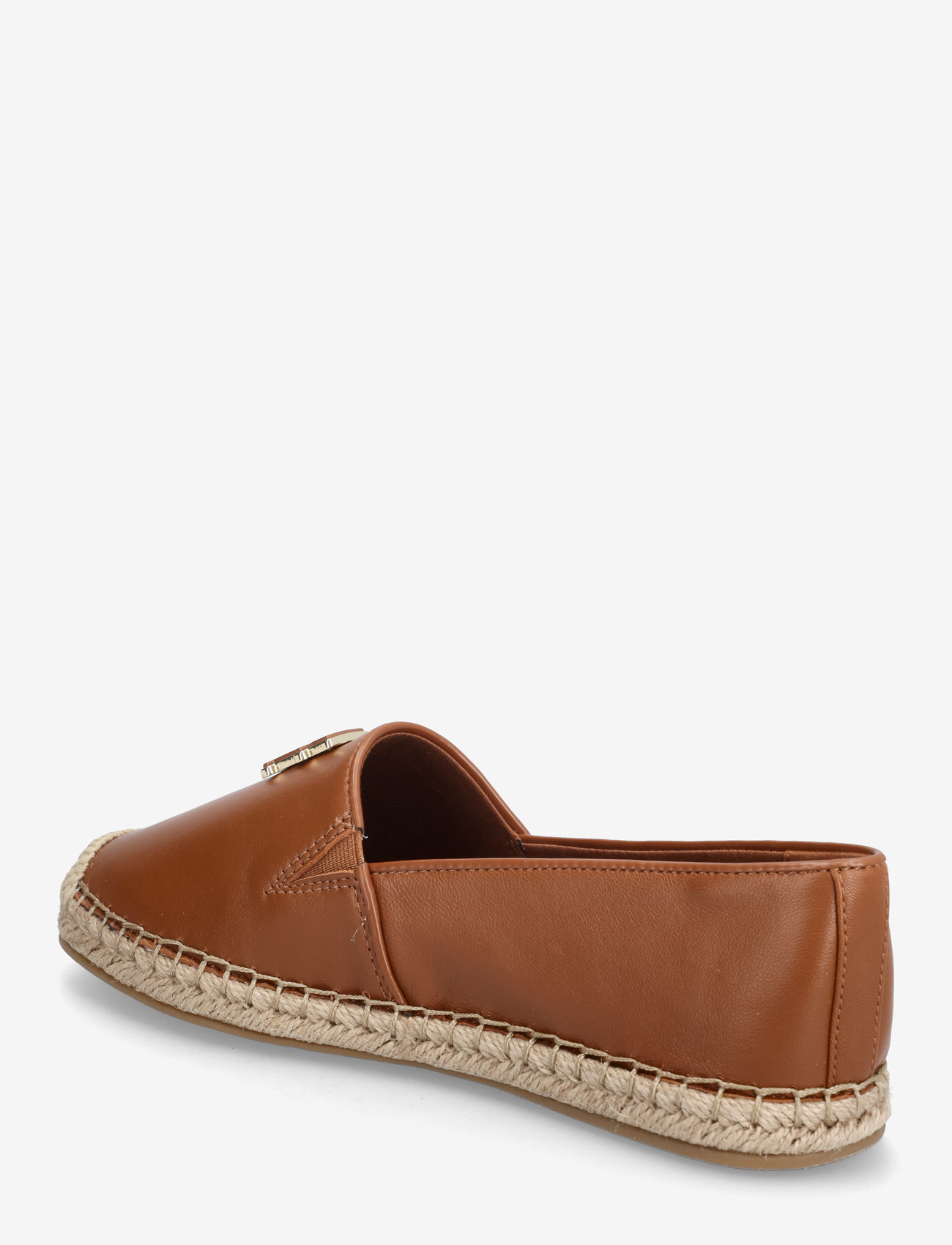 Tommy Hilfiger - TH LOGO LEATHER ESPADRILLE - espadrillos - warm bronze - 2