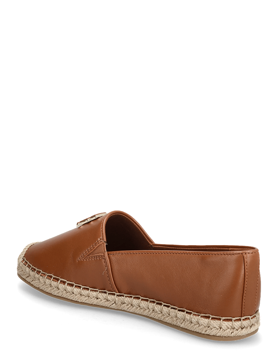 Tommy Hilfiger - TH LOGO LEATHER ESPADRILLE - espadrillos - warm bronze - 2
