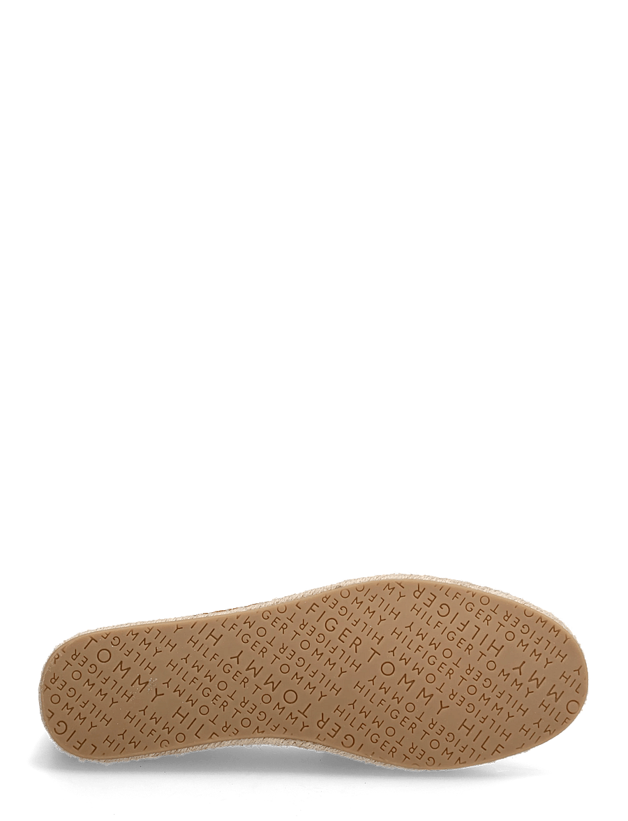 Tommy Hilfiger - TH LOGO LEATHER ESPADRILLE - espadrillos - warm bronze - 4