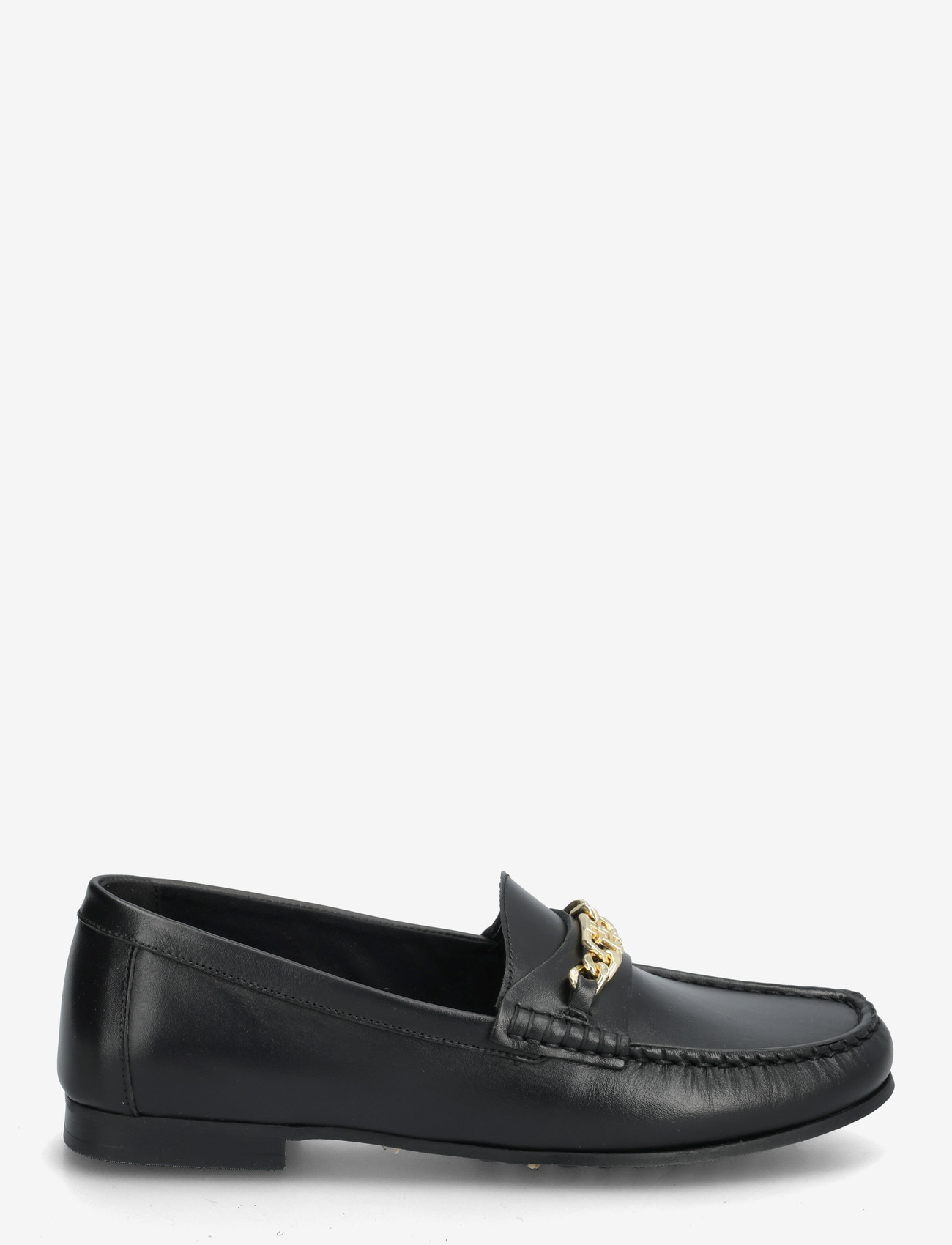 Tommy Hilfiger - TH CHAIN LEATHER LOAFER - speciella tillfällen - black - 1