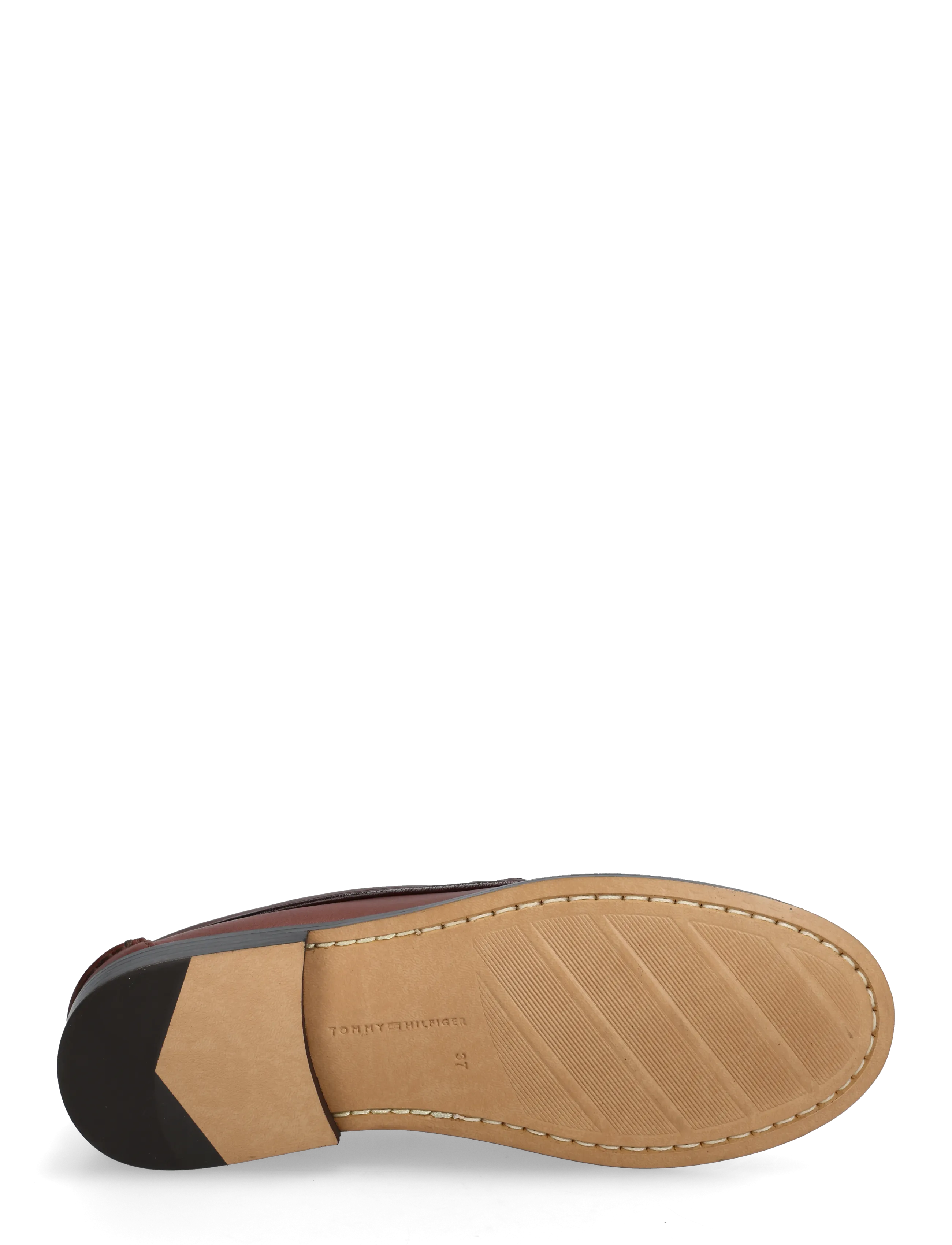 Tommy Hilfiger - HILFIGER PENNY LOAFER SMOOTH LTH - fashion trends - cherry chestnut - 4