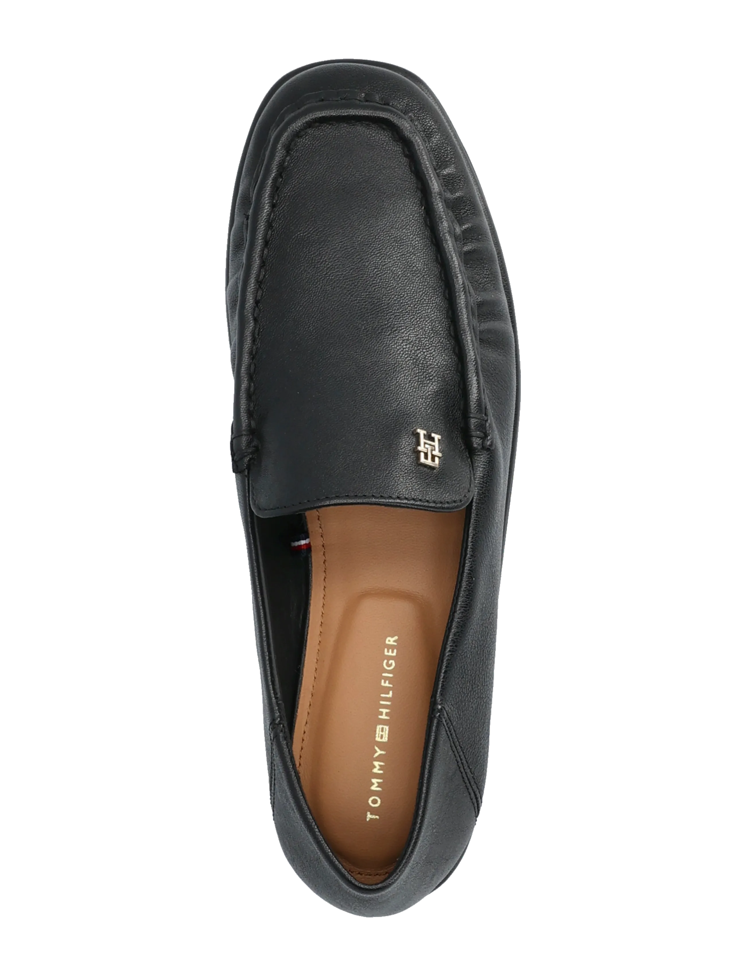 Tommy Hilfiger - HILFIGER SMOOTH LEATHER LOAFER - mode trends - black - 3