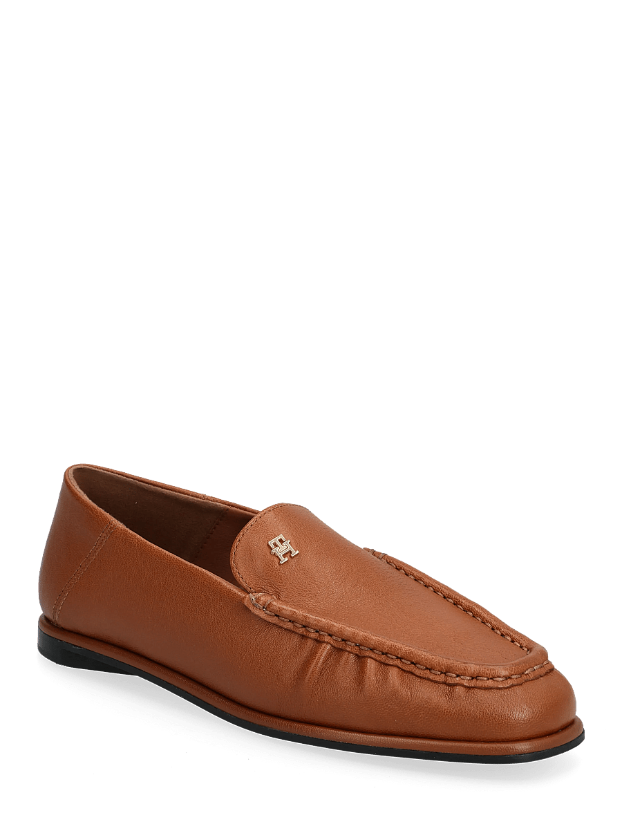 Tommy Hilfiger - HILFIGER SMOOTH LEATHER LOAFER - mode trends - warm bronze - 0
