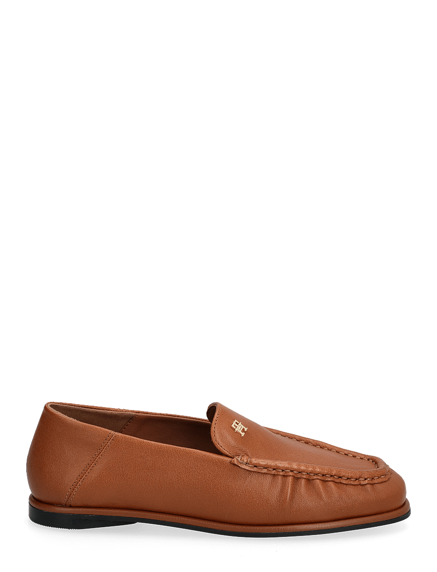 Tommy Hilfiger - HILFIGER SMOOTH LEATHER LOAFER - mode trends - warm bronze - 1