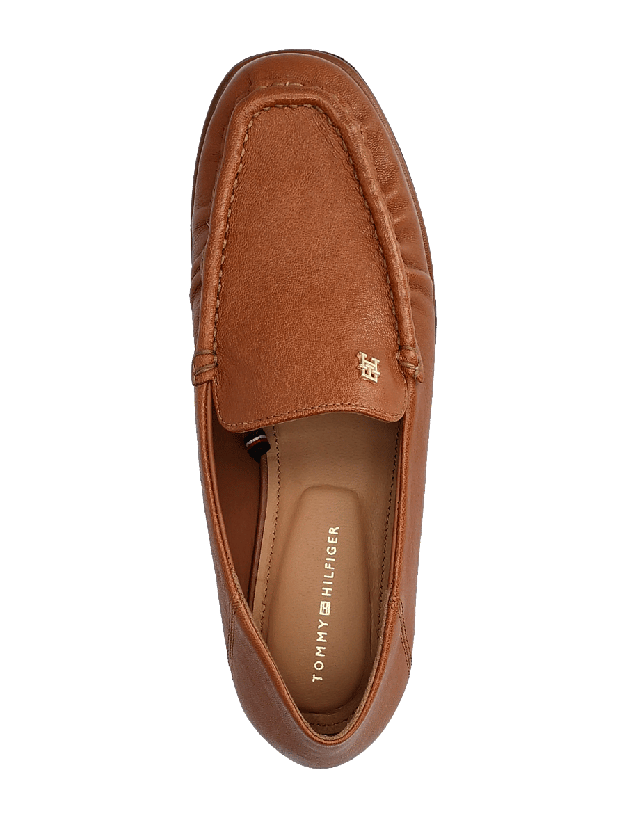 Tommy Hilfiger - HILFIGER SMOOTH LEATHER LOAFER - mode trends - warm bronze - 3