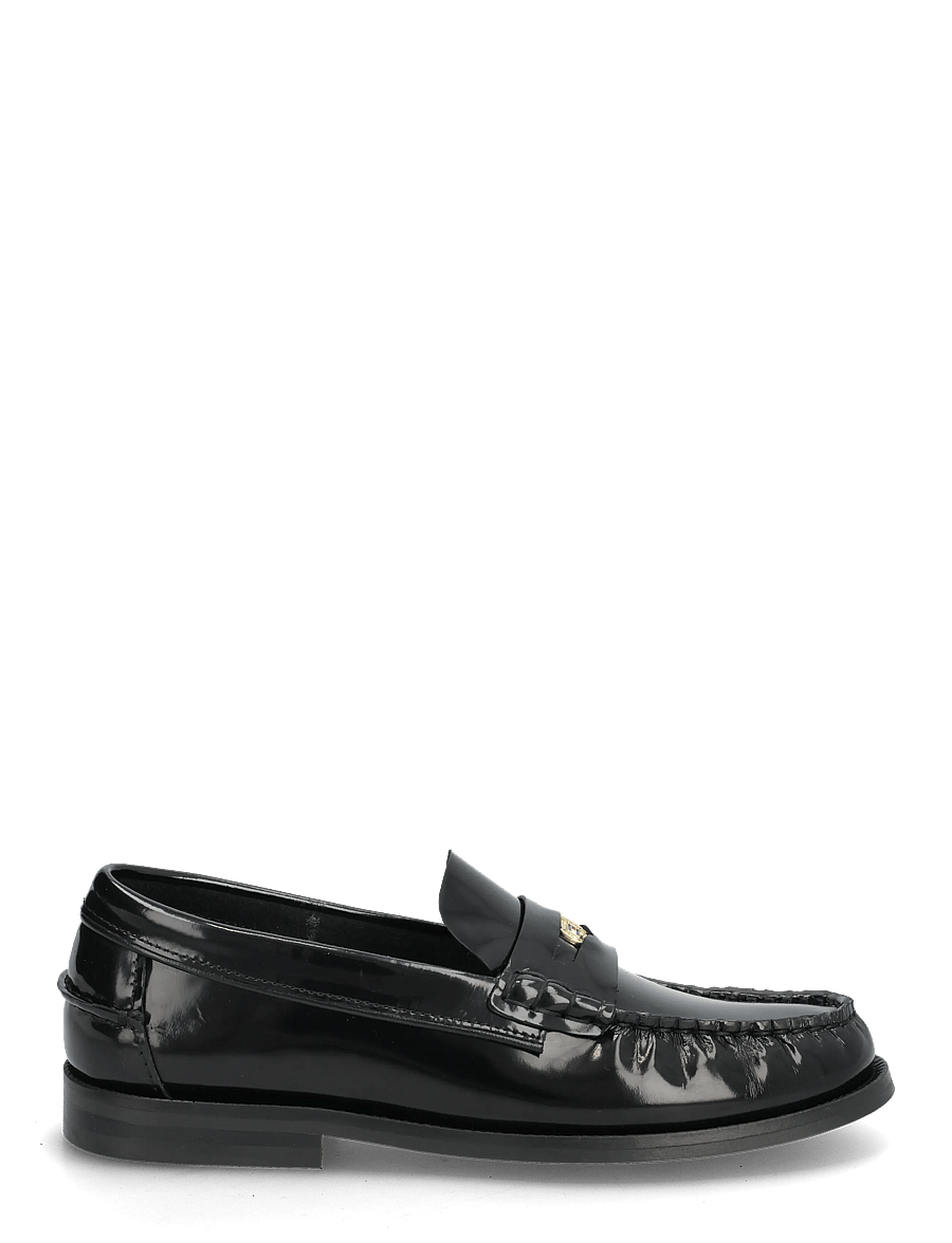 Tommy Hilfiger - TH PENNY BAR ABRASIVATO LOAFER - modetrends - black - 1