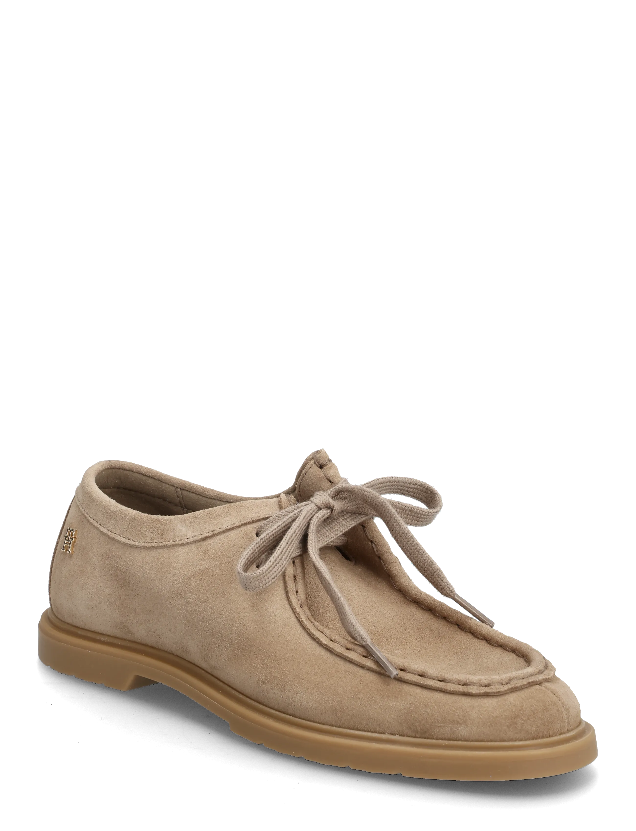 LIGHTWEIGHT SUEDE APRON TOE - COASTAL TAUPE