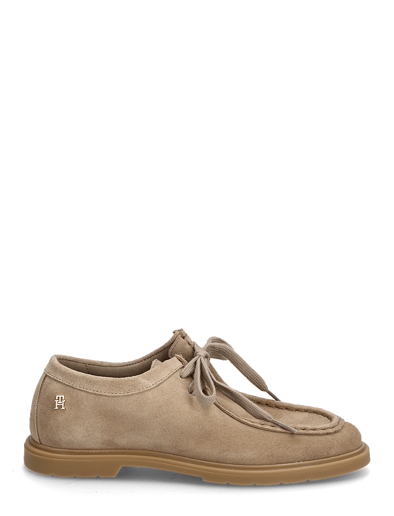 Tommy Hilfiger - LIGHTWEIGHT SUEDE APRON TOE - modetrends - coastal taupe - 1