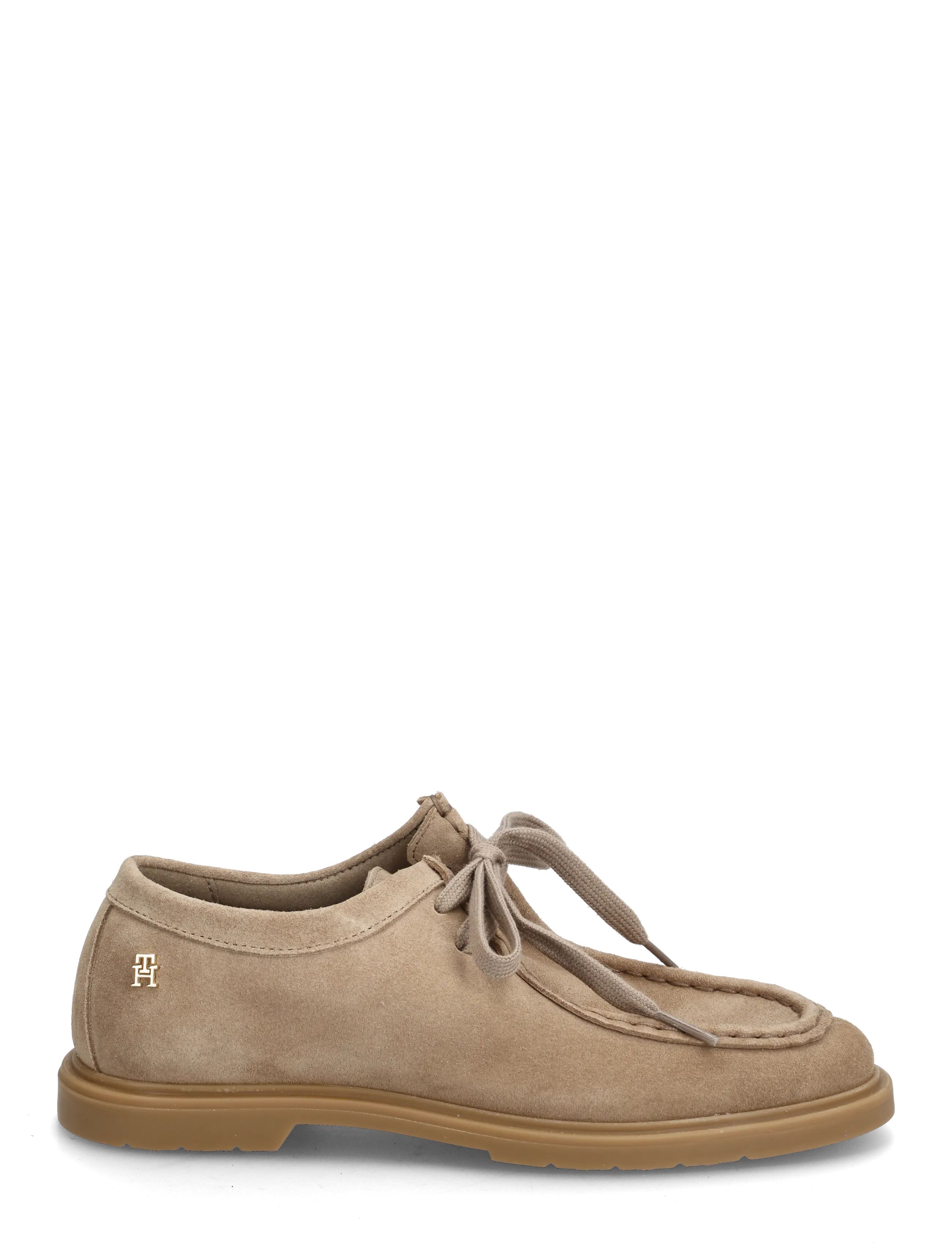 Tommy Hilfiger - LIGHTWEIGHT SUEDE APRON TOE - modetrends - coastal taupe - 1