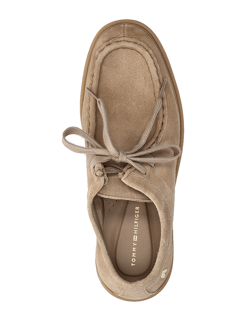 Tommy Hilfiger - LIGHTWEIGHT SUEDE APRON TOE - modetrends - coastal taupe - 3