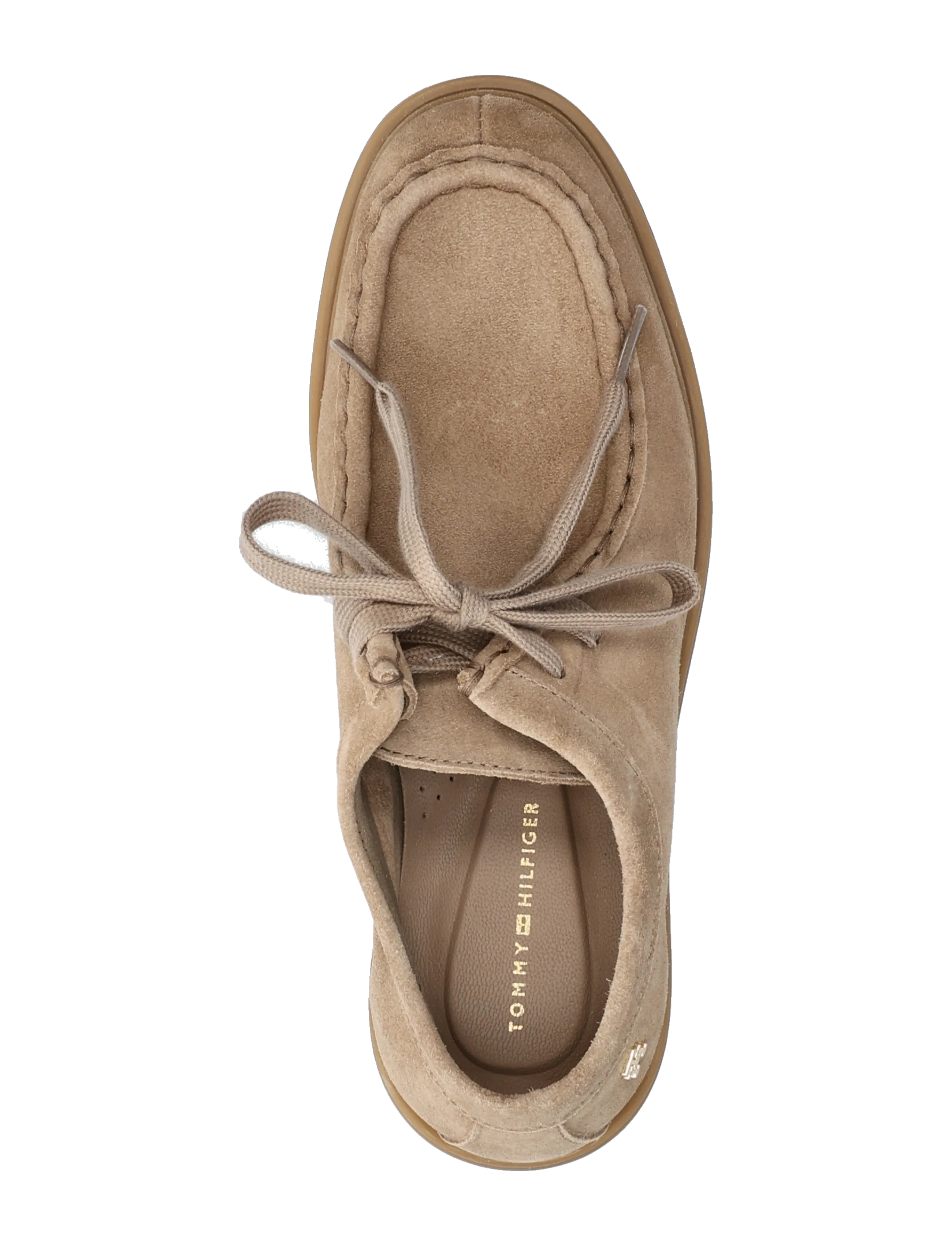 Tommy Hilfiger - LIGHTWEIGHT SUEDE APRON TOE - modetrends - coastal taupe - 3